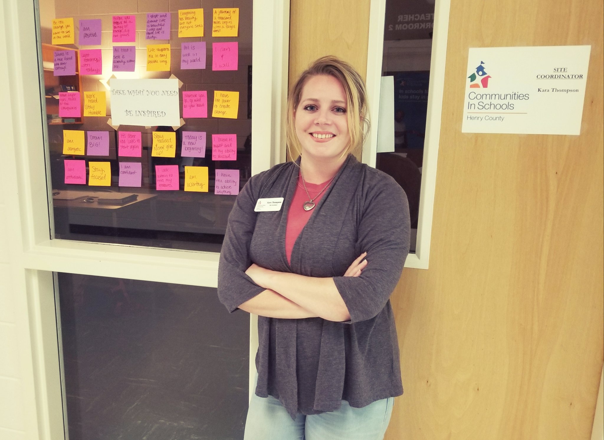 Communities in Schools site coordinator helps teens stay in school