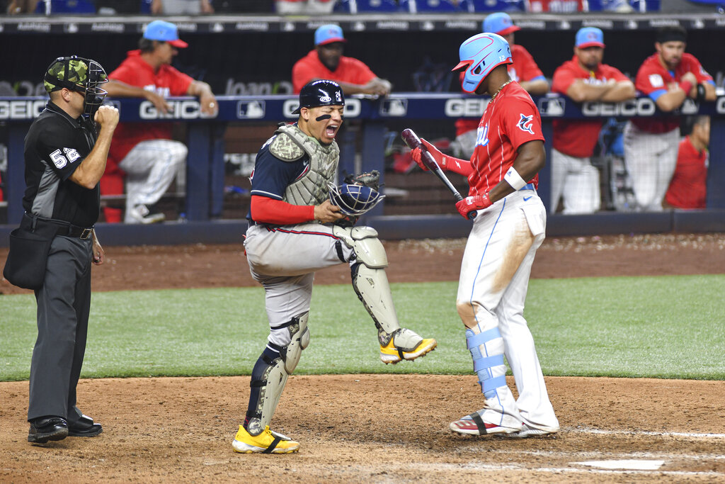 Photos: William Contreras leads Braves over Marlins