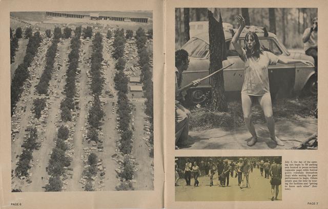 Second Annual Atlanta International Pop Festival booklet. Credit: Courtesy of Hargrett Rare Book and Manuscript Library / University of Georgia Libraries