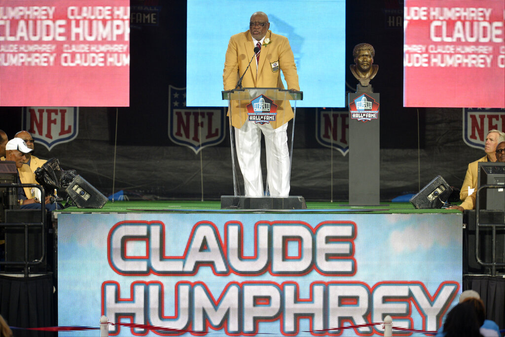 Football Hall of Famer Claude Humphrey dies as age 77