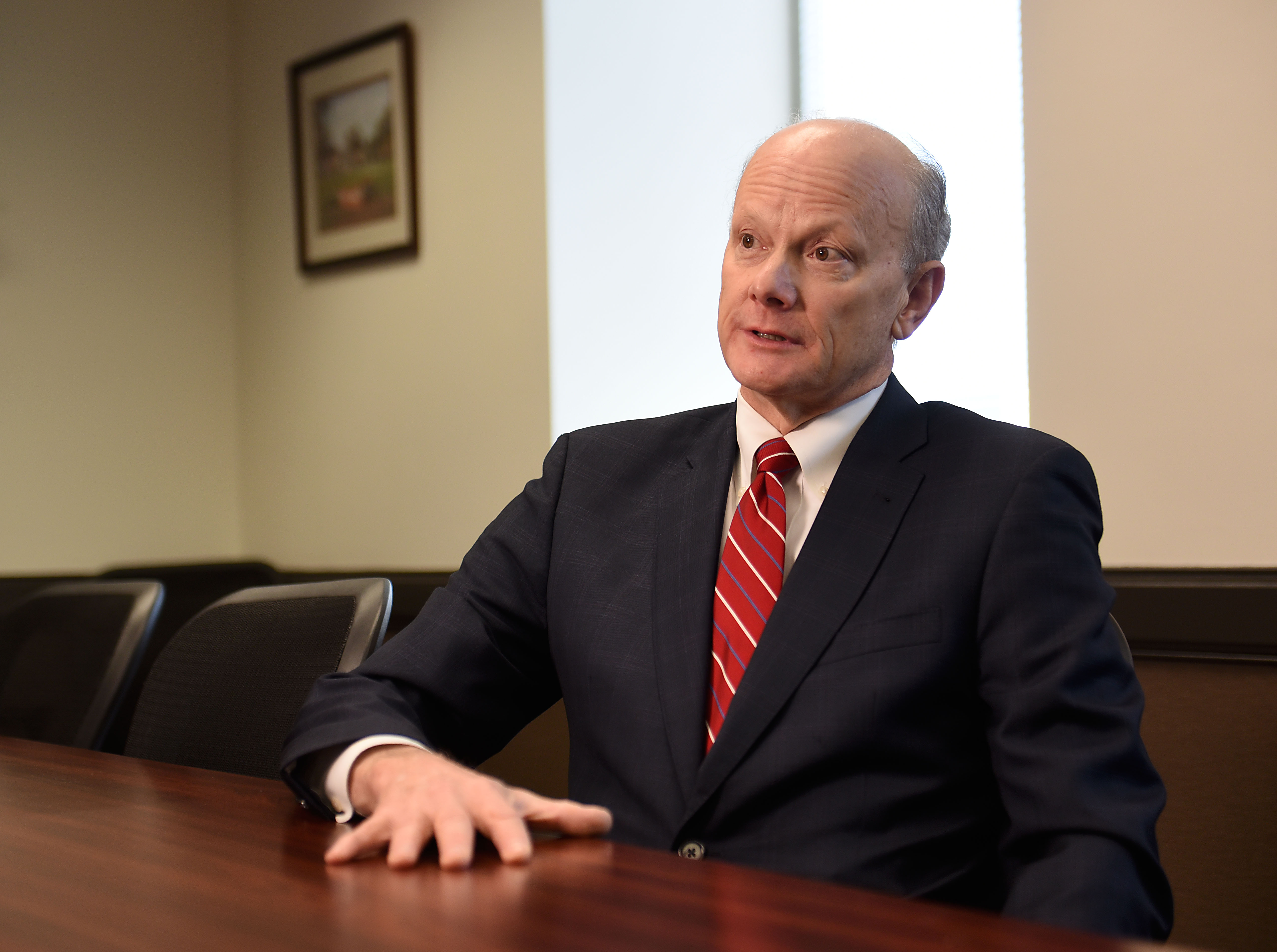Atlanta, Thursday, June 17 — University System of Georgia Chancellor Steve Wrigley, who is retiring after four years in that job and 36 years in state government. He was chief of staff to Gov. Zell Miller when he created the Hope Scholarship. RYON HORNE / RHORNE@AJC.COM