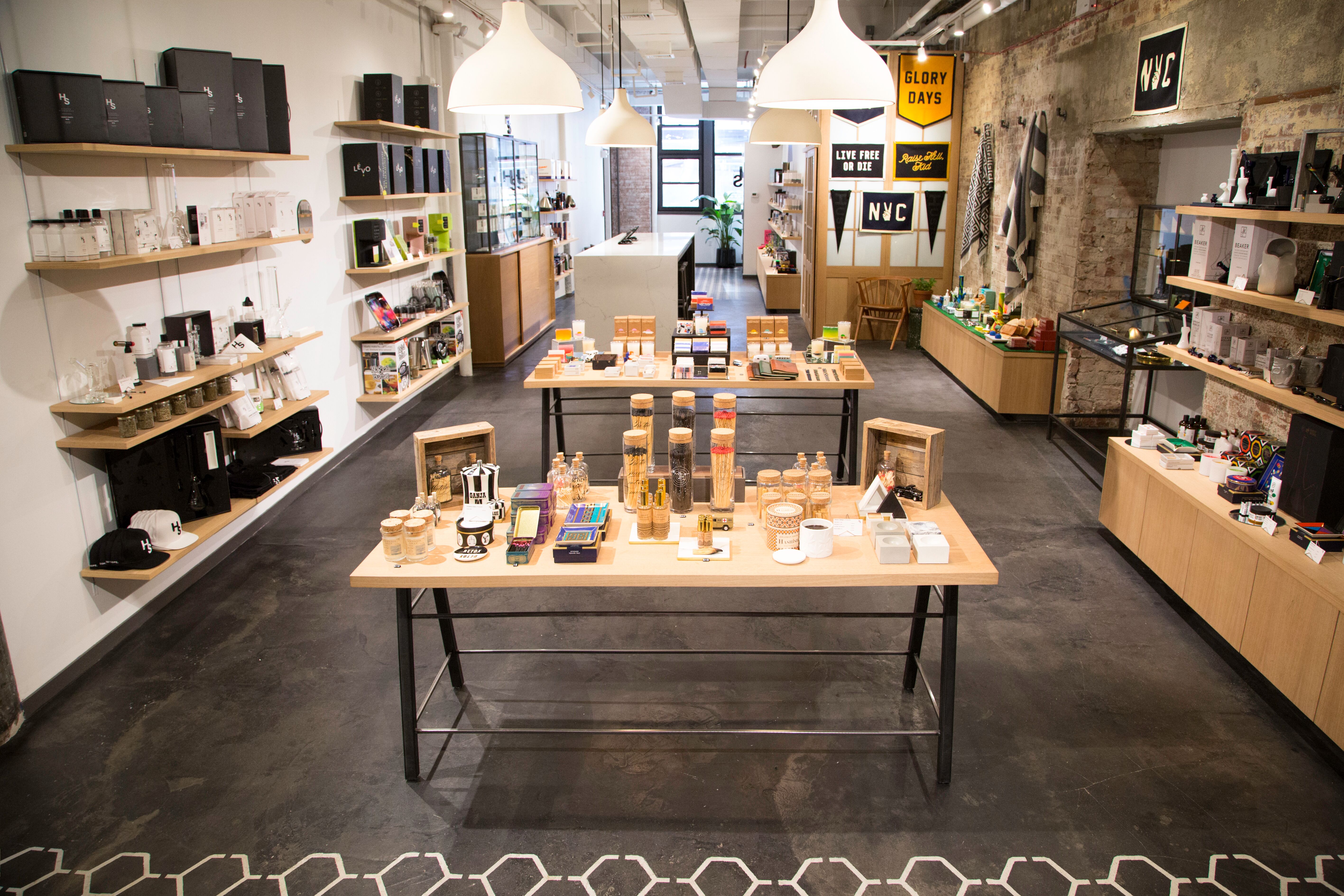Higher Standards, a boutique for smoking accessories at Atlanta's Ponce City Market sells several CBD products.