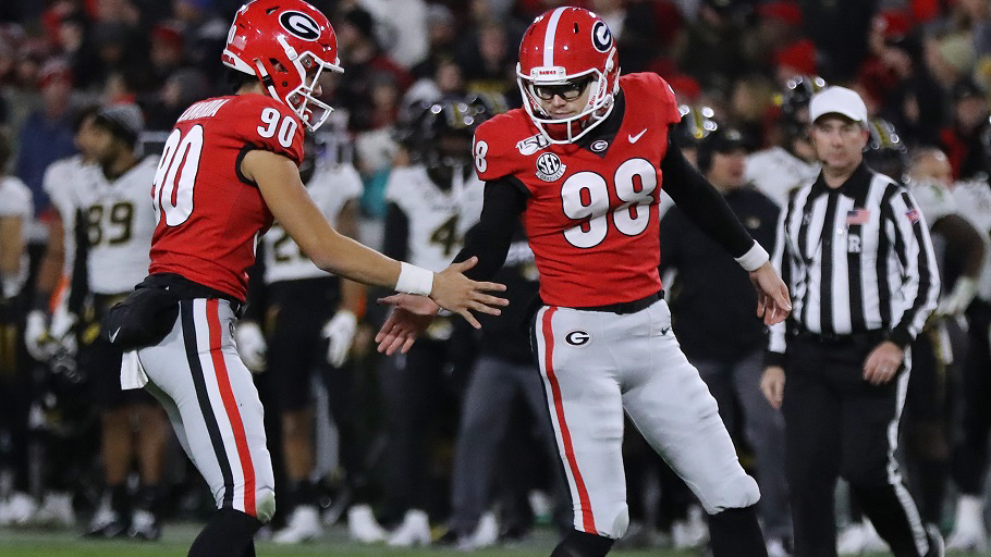 Georgia's Jake Camarda willing to step into Blankenship's limelight