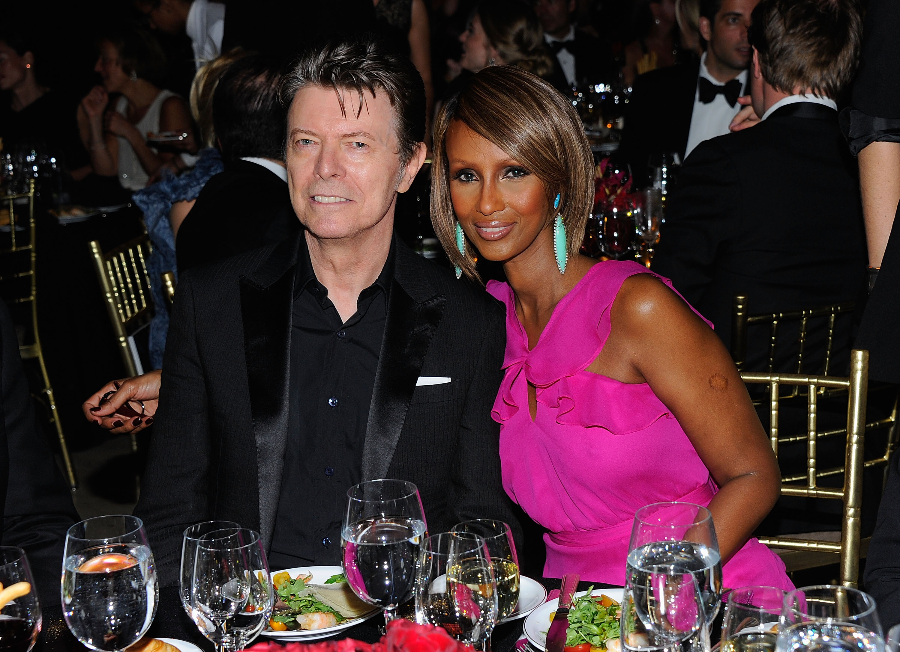 David Bowie and Iman: 'Love is what is up' with their long..., image size:3000x2176