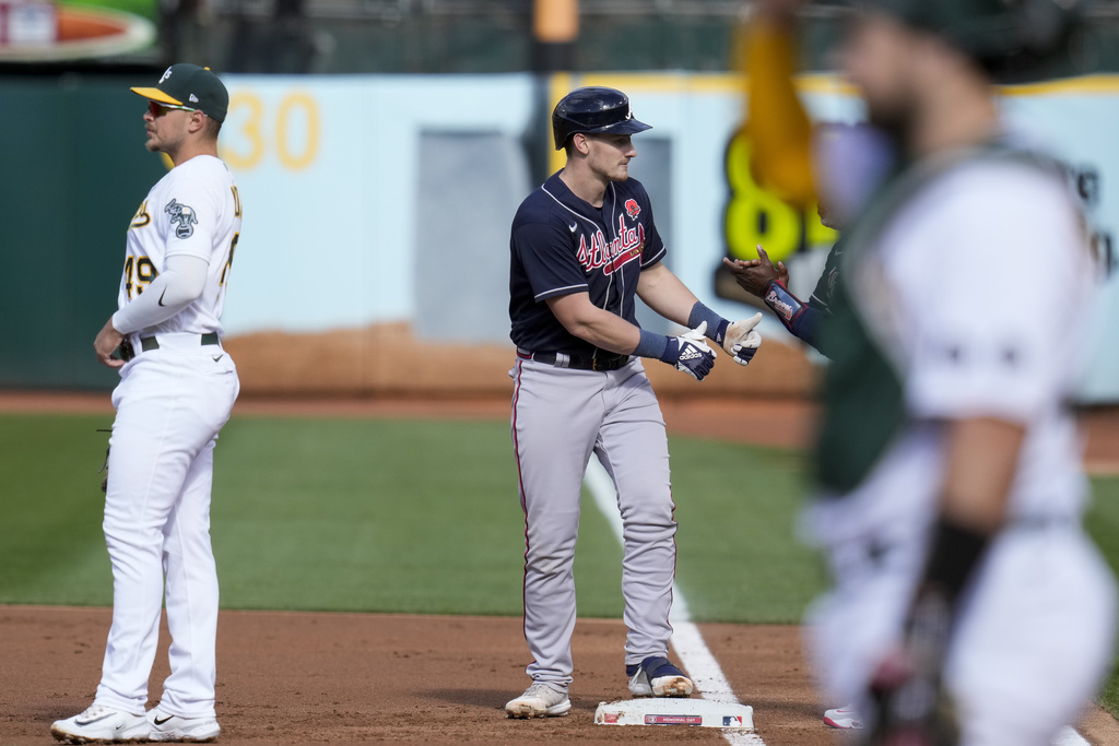 Braves lose to A's, but Michael Soroka impresses in 6 innings of  long-awaited return - The Athletic