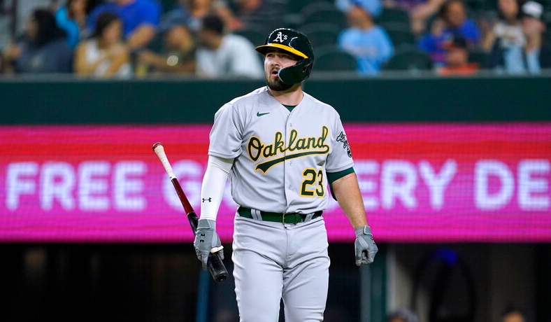 A's catching prospect Shea Langeliers named MVP of All-Star