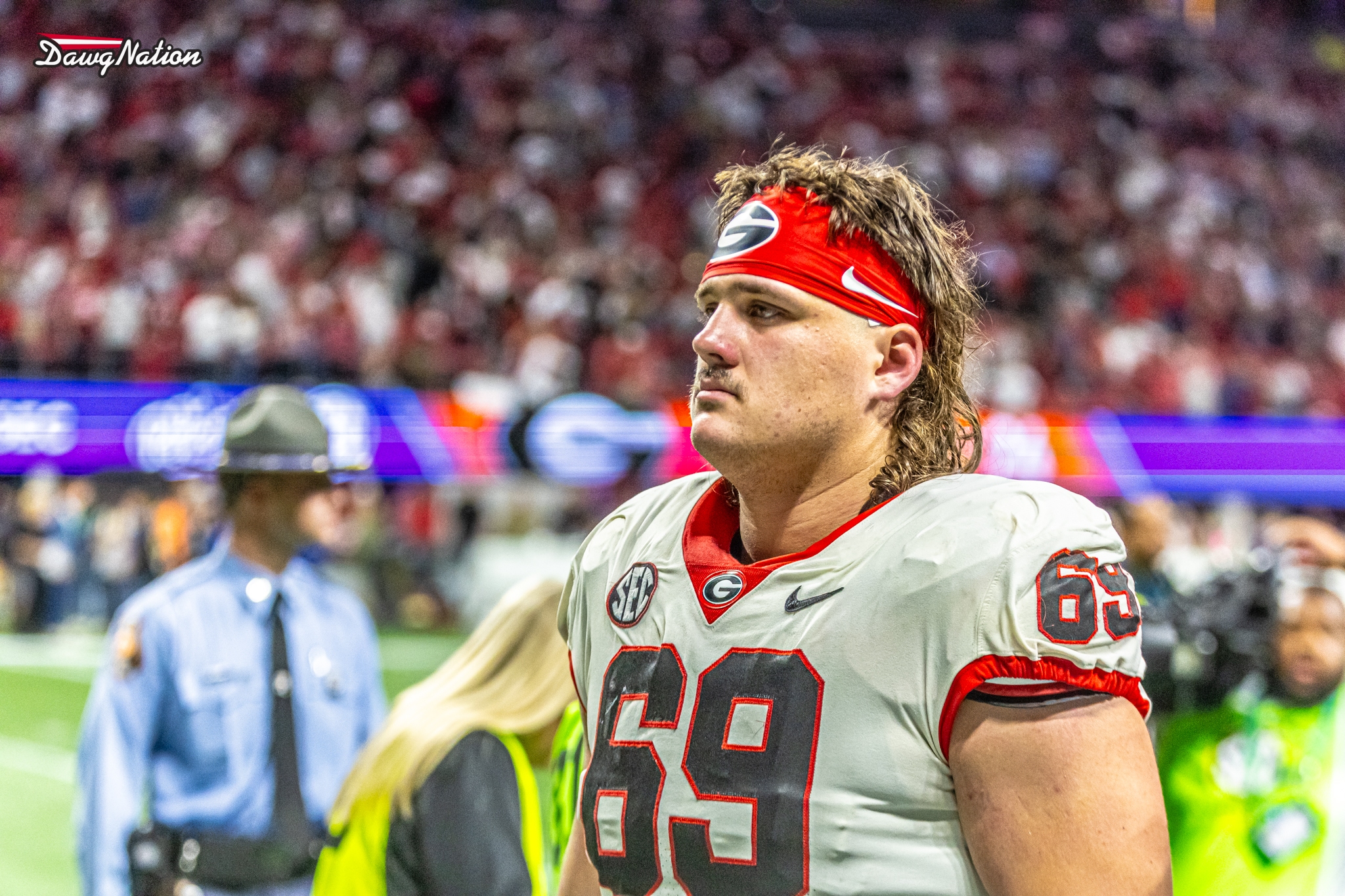 tate ratledge georgia football offensive line leader