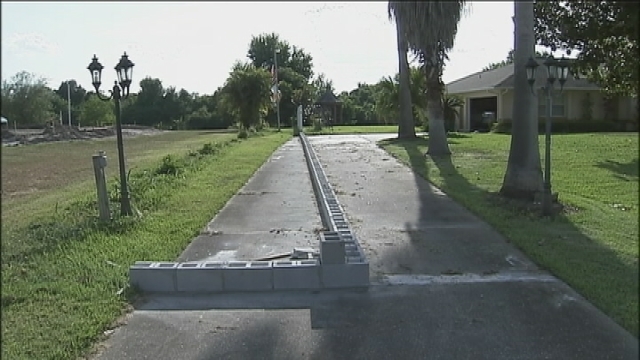 Neighbor blocks one-way road while concrete dries on the driveway - Daily  Express US