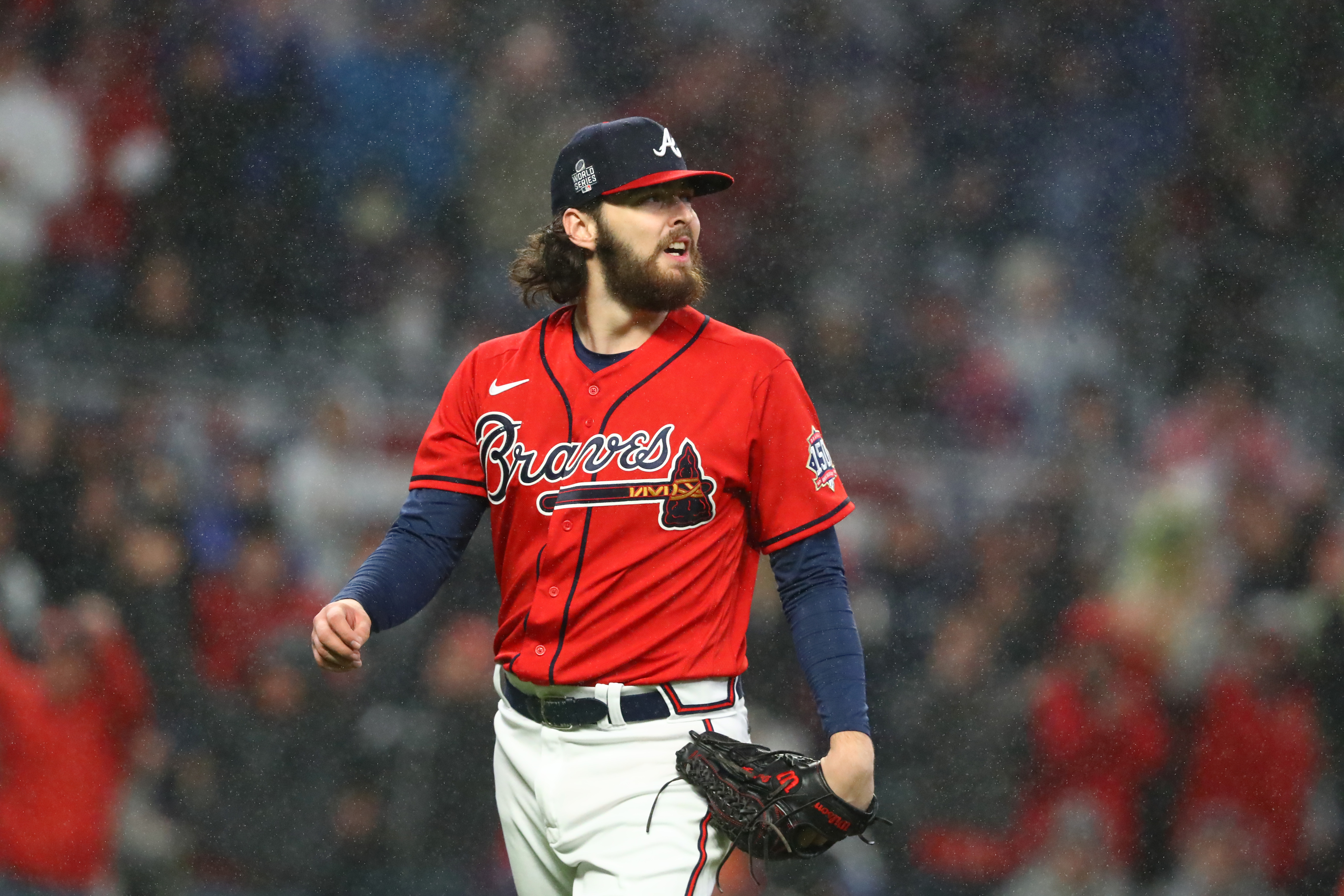 The Latest: Braves take 2-1 Series lead with Game 3 win