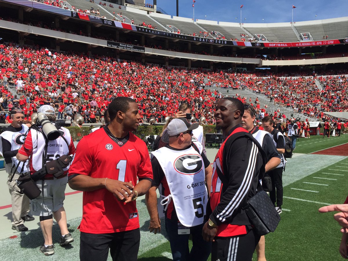 Chubb explains jersey swap with Michel