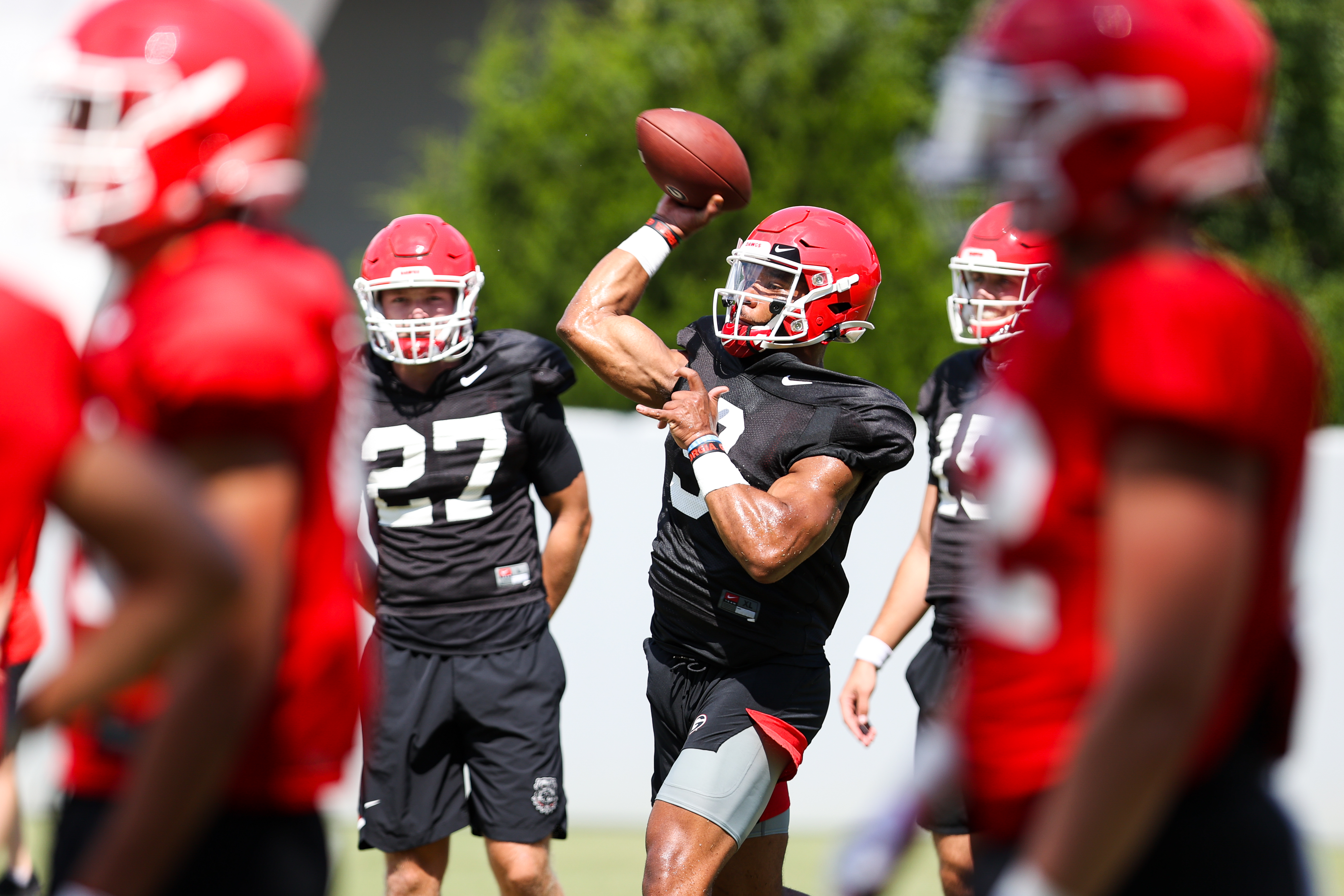 Watch: UGA's Jamie Newman shows off arm in Wake Forest highlights