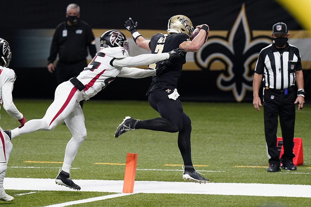 Taysom Hill is the final boss for this Falcons defense - The Falcoholic