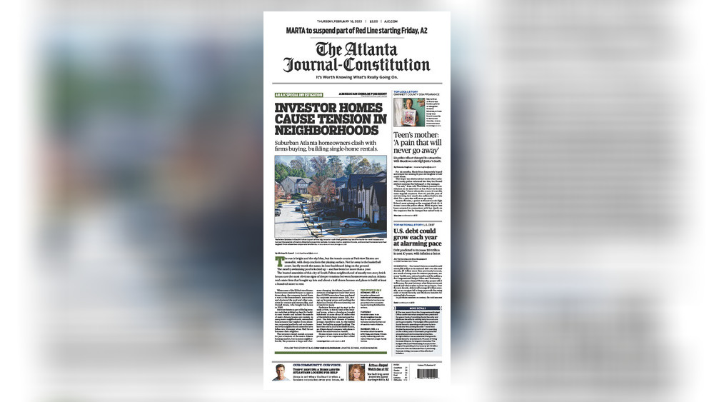 About the AJC  How the Atlanta Journal-Constitution covers news