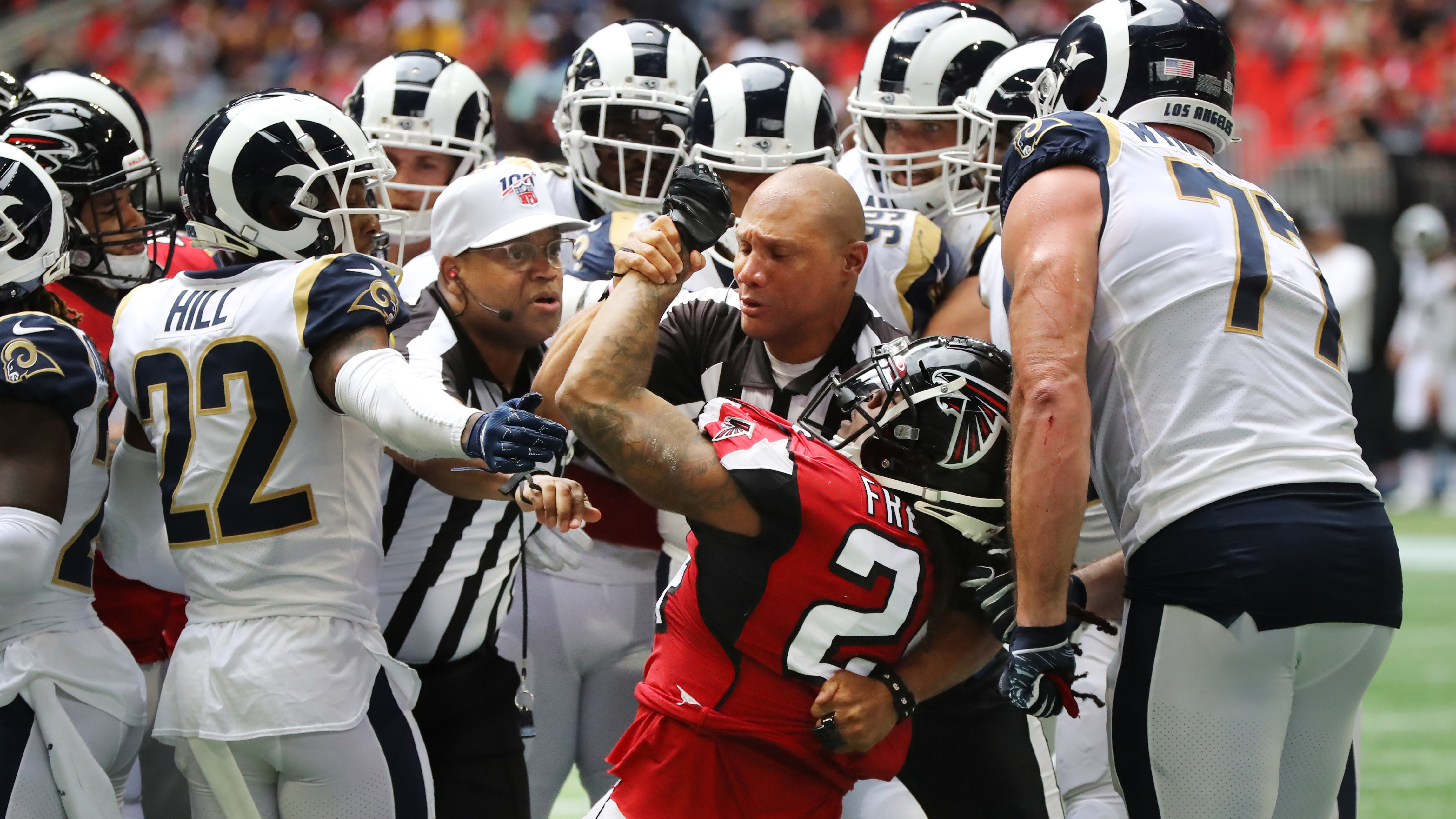 Matt Ryan injury update: Falcons quarterback injures ankle in loss to Rams