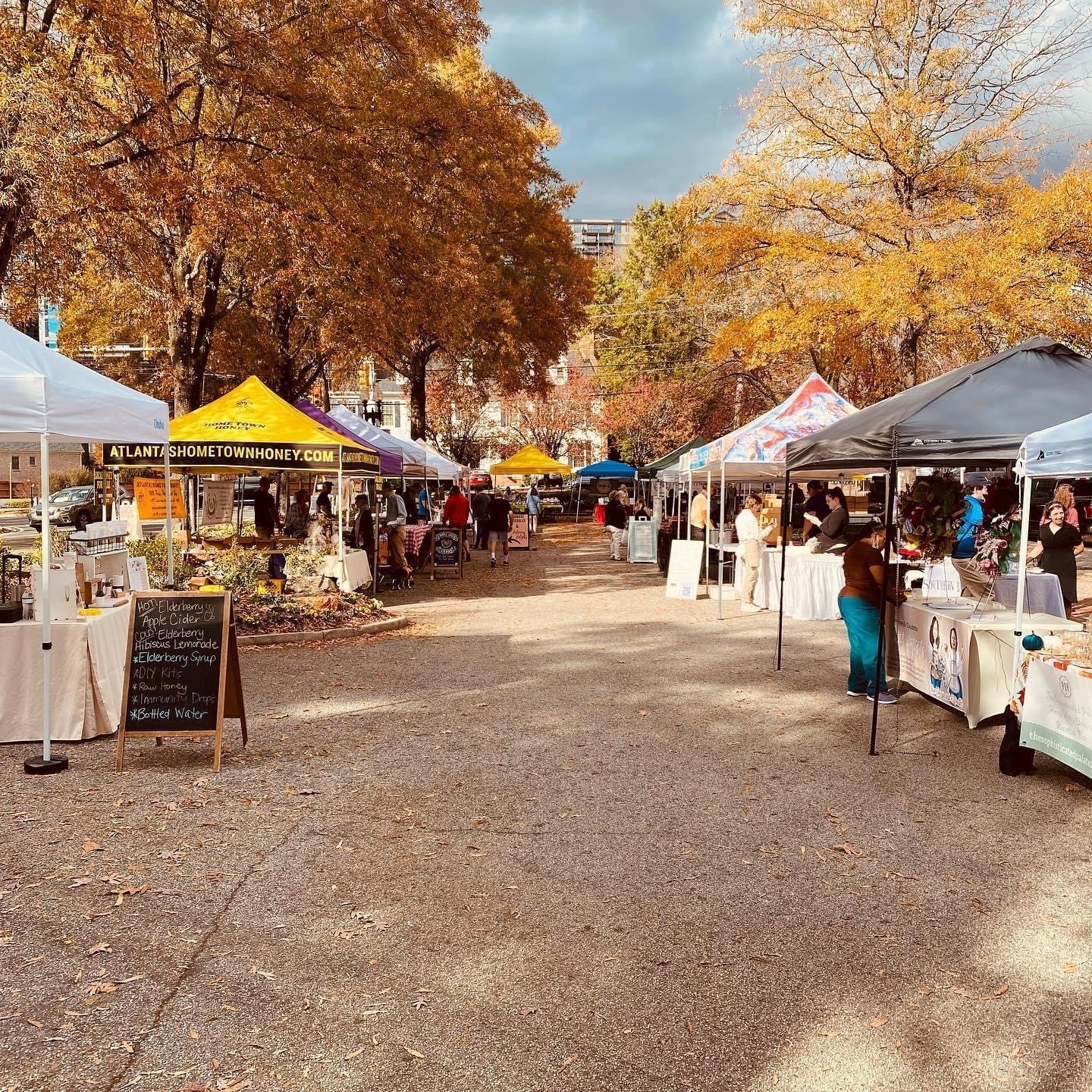 The Thursday afternoon Vinings Jubilee Farmers Market is open March 3-Dec. 8. (Courtesy of Jennifer Heusing)