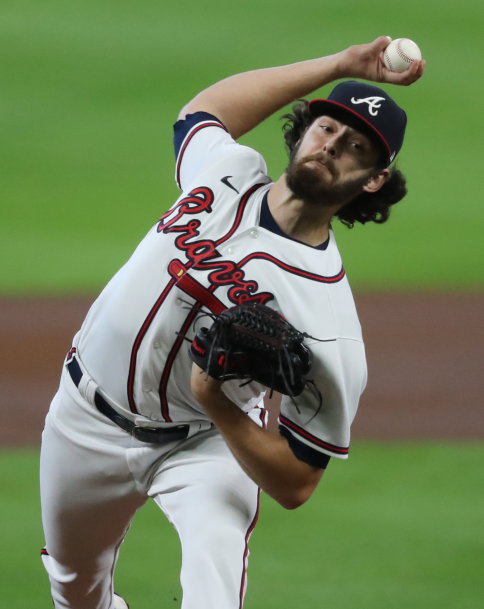 Another young Atlanta Braves' pitcher enters the spotlight against the  Miami Marlins in NLDS