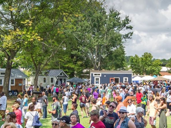 The 2021 Tiny House Festival took place at Avondale Estates.  This year it will be held in Danville, 30 miles southeast of Macon.  Courtesy of the MicroLife Institute 