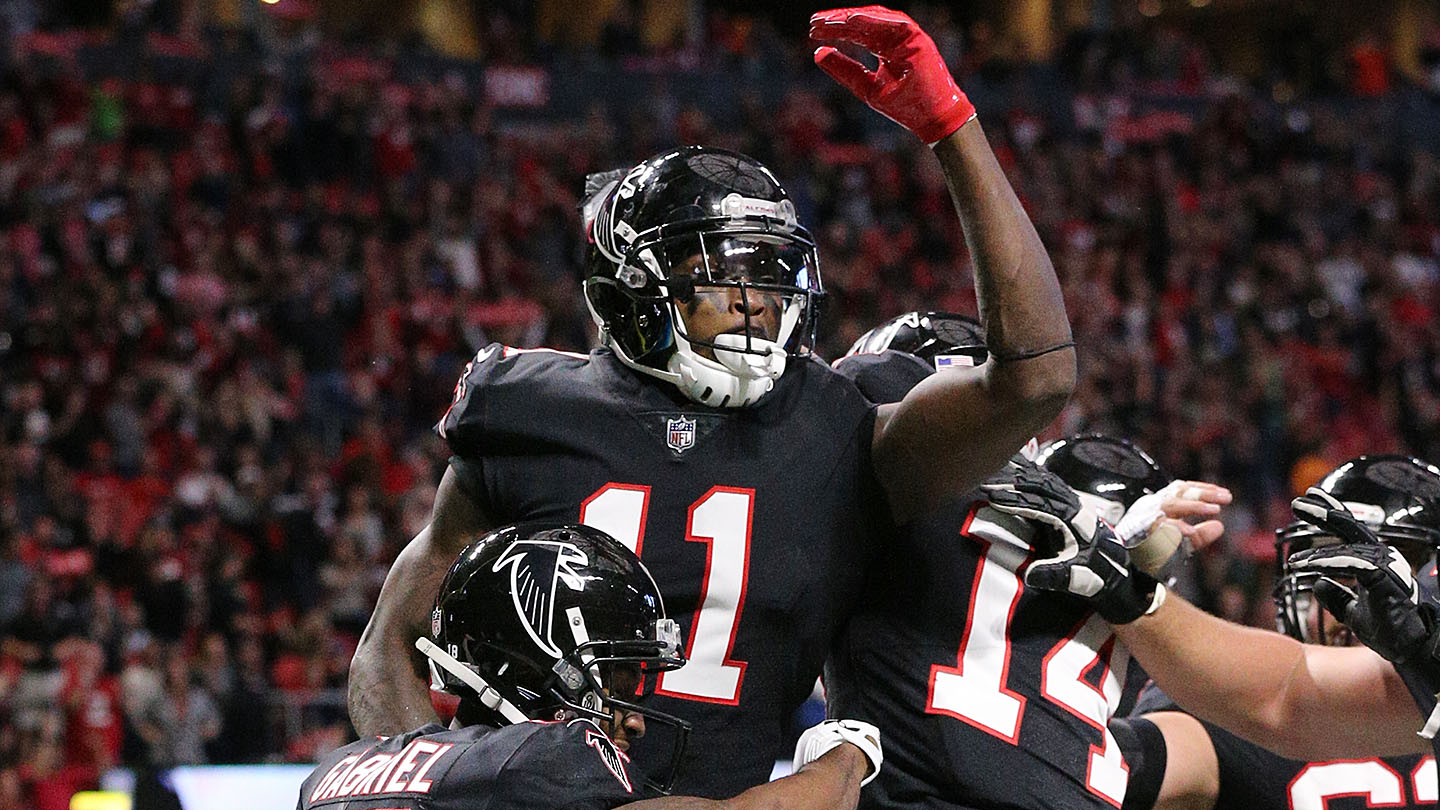 Jones' big game leads Falcons past Buccaneers 34-20