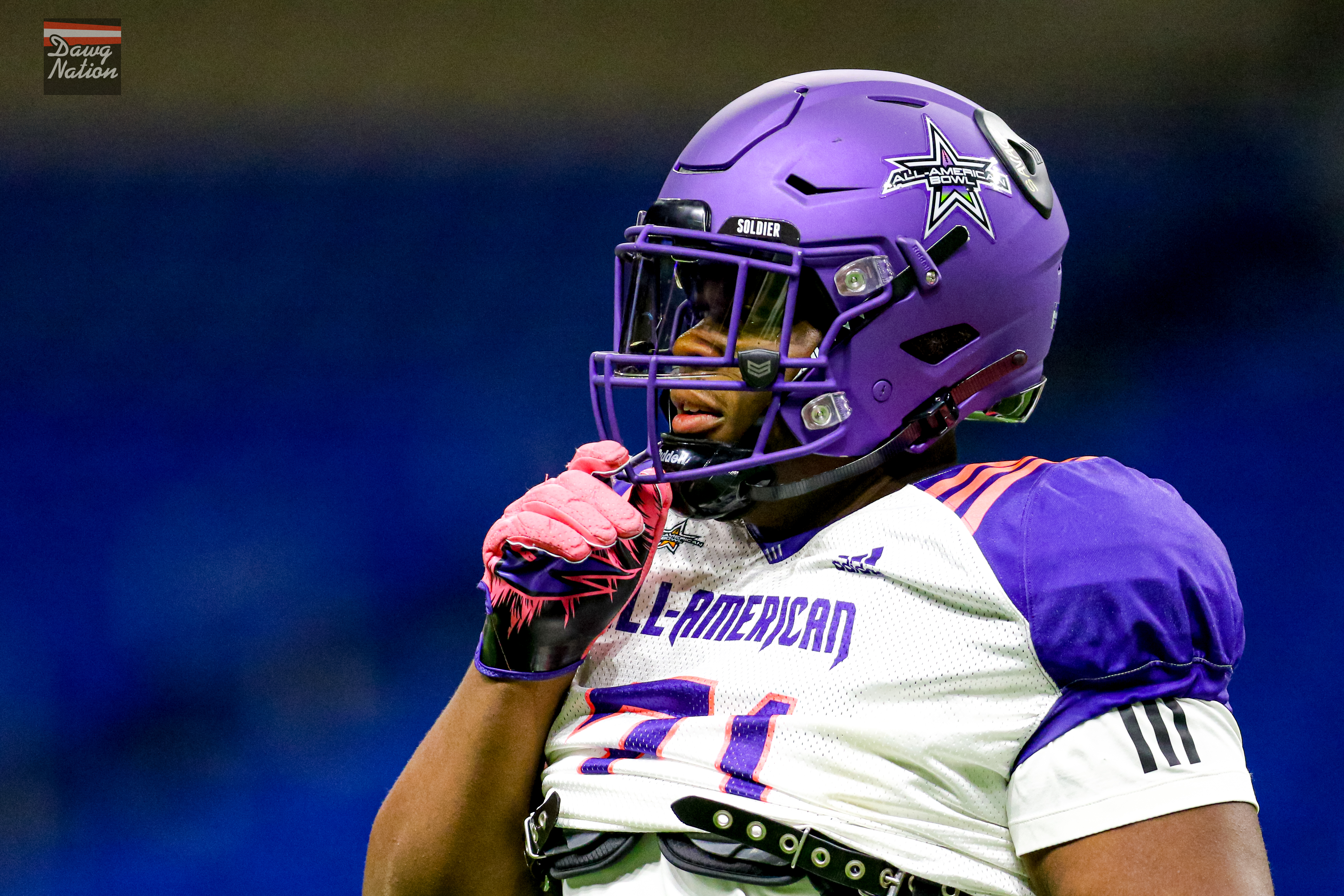 Playing in the U.S. Army All-American Bowl has special meaning for  five-star OG Jamaree Salyer