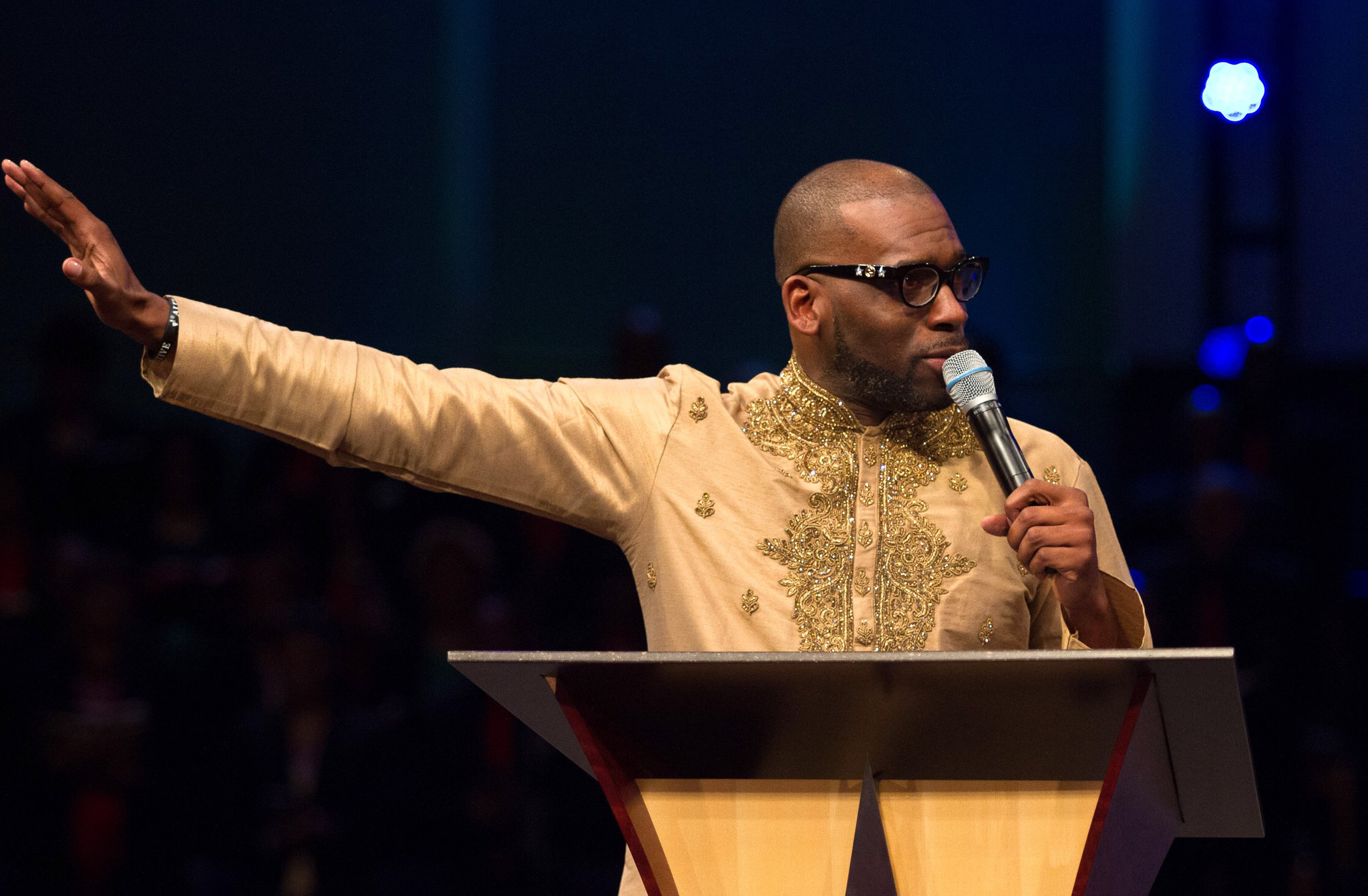 NBC 7 San Diego - WATCH: Megachurch Pastor Jamal Harrison