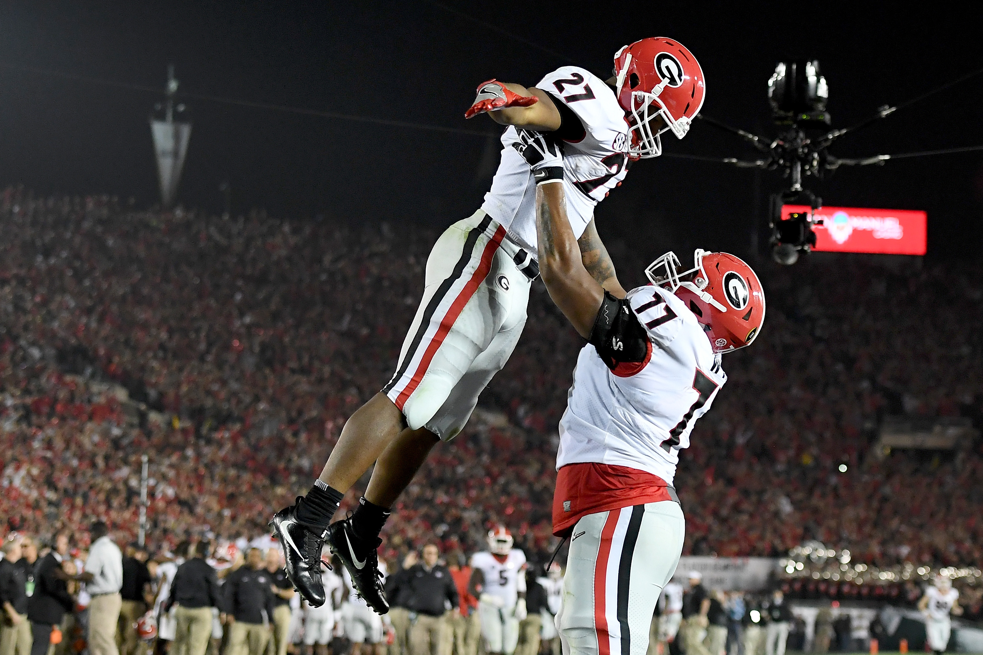 Sony Michel trading Heisman hype for Bulldogs wins