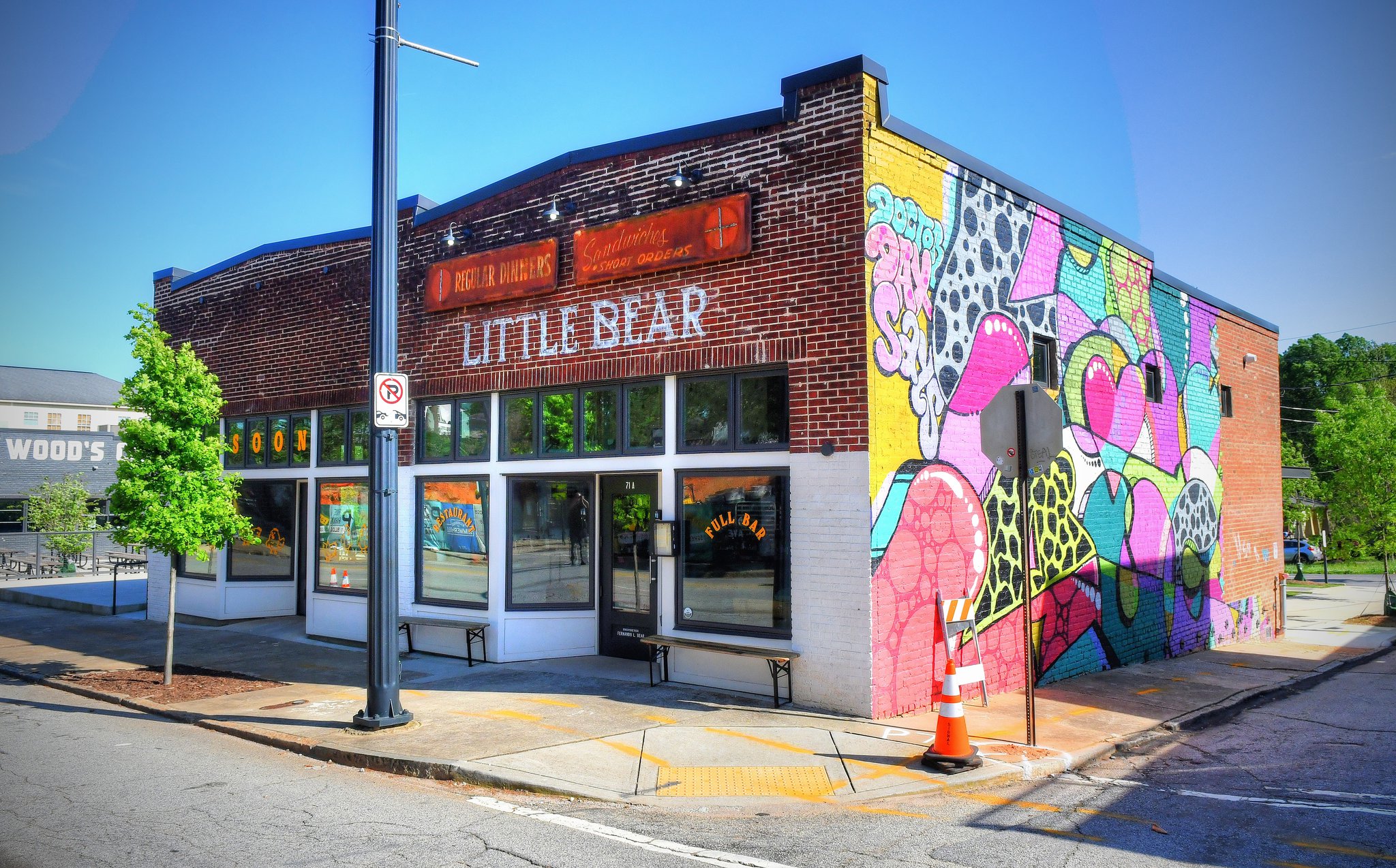 Exterior of Little Bear on Georgia Avenue in Summerhill. CONTRIBUTED BY CHRIS HUNT PHOTOGRAPHY