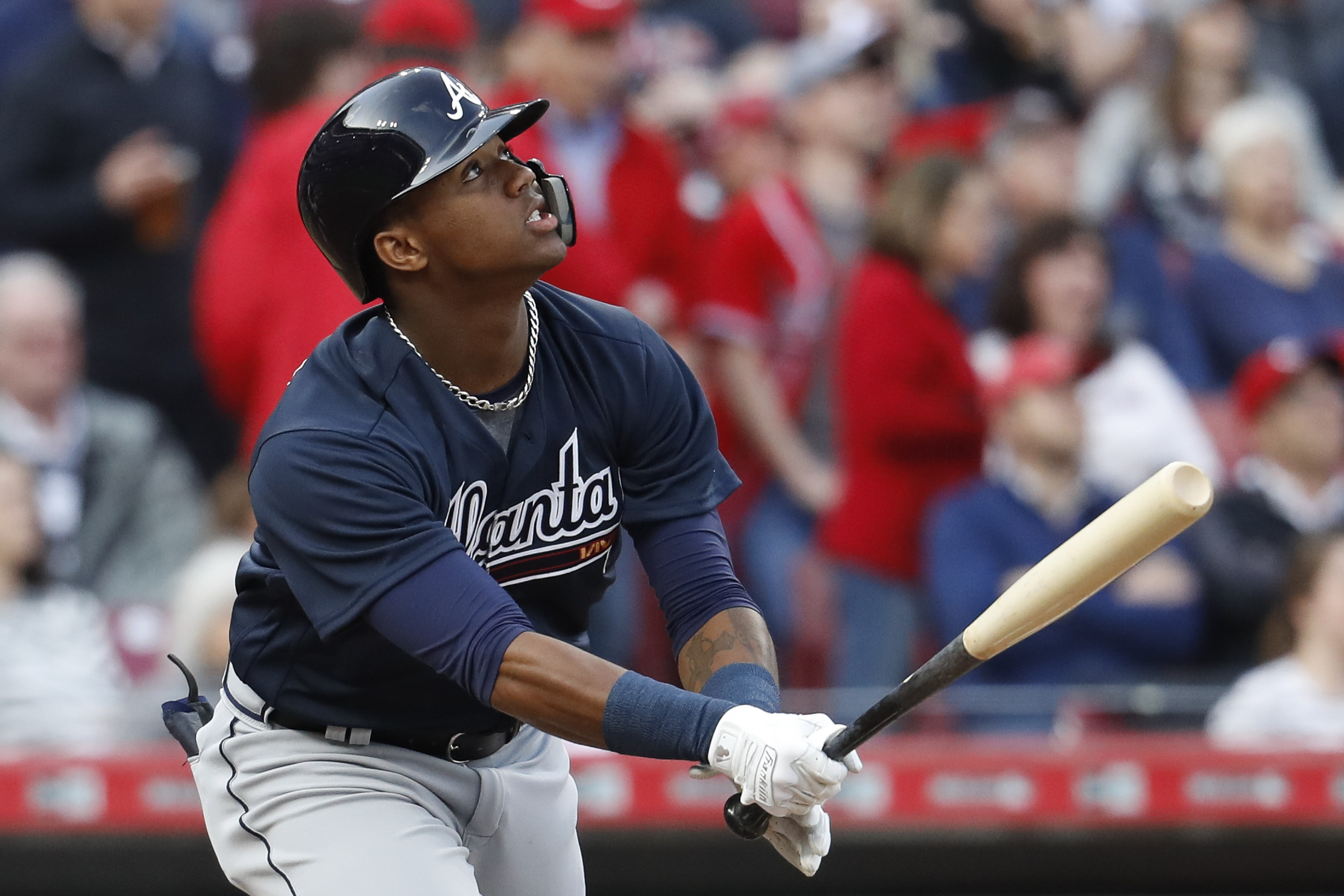 Braves phenom Ronald Acuña: First MLB home run, game-winning RBI