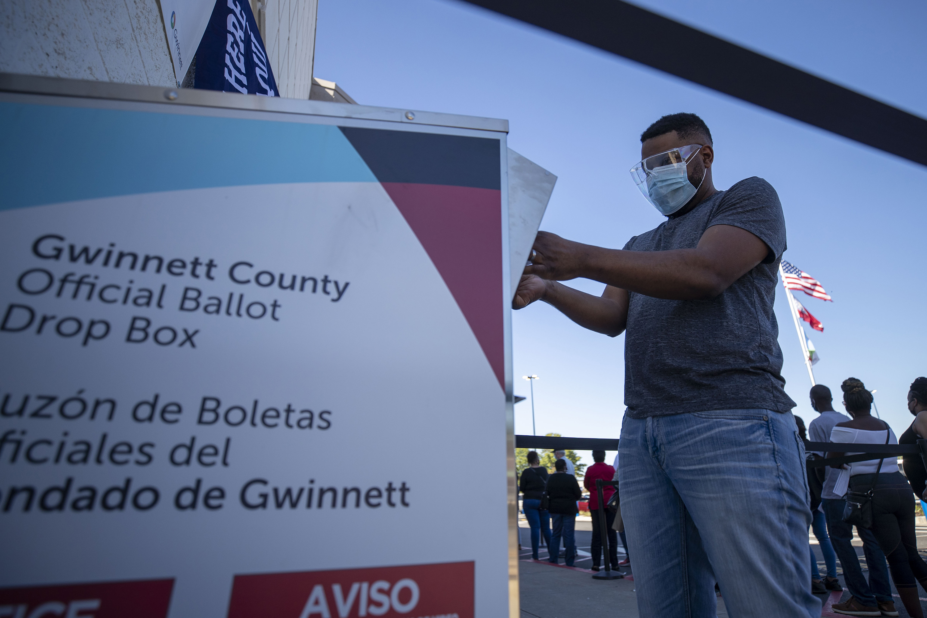 Of those polled, nearly 65% say that Georgia's new voting requirements will have little to no effect on the upcoming elections. (Alyssa Pointer / AJC)