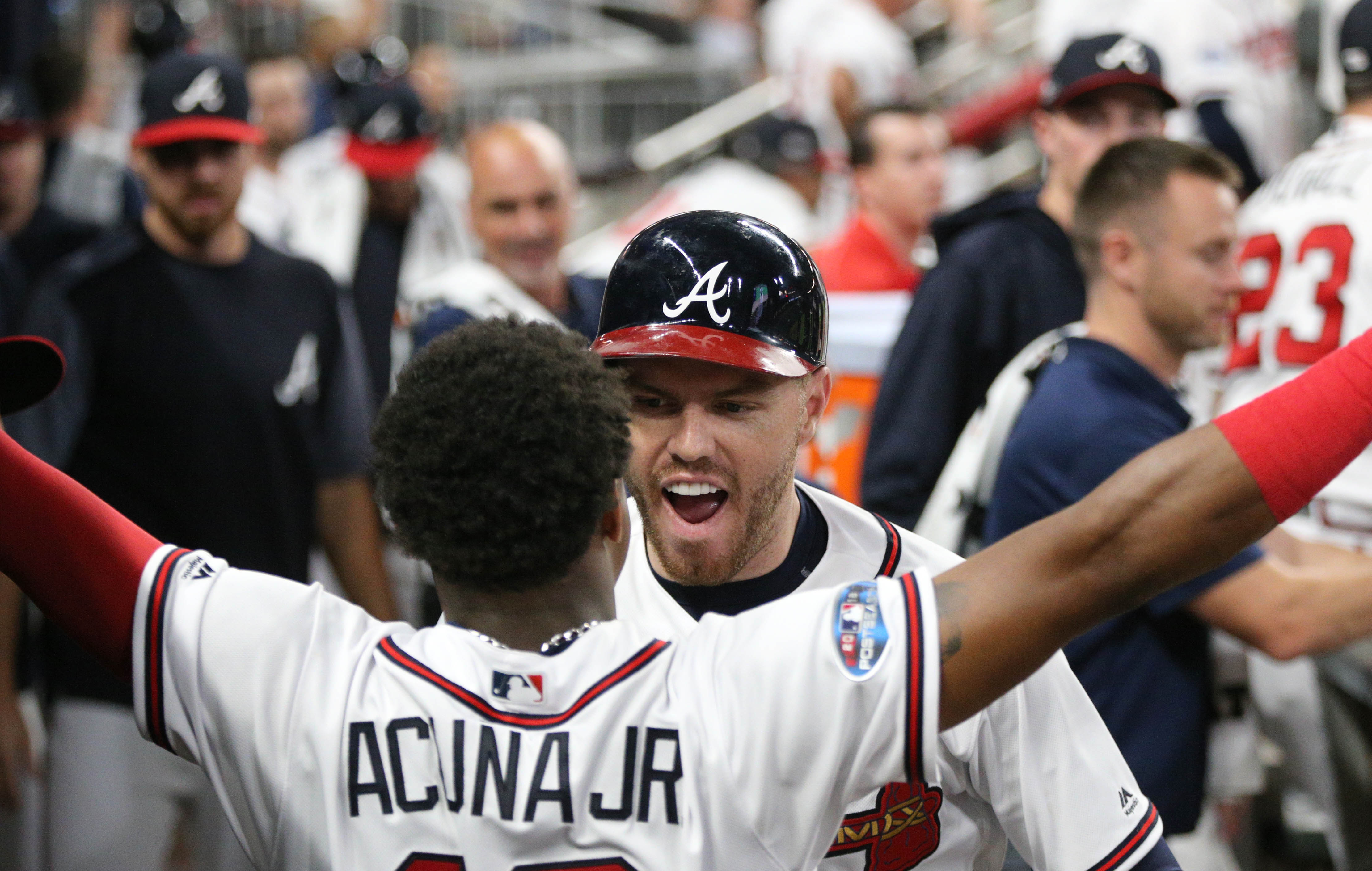 Fred-die!' does it: Freeman's homer lifts Braves over Dodgers in