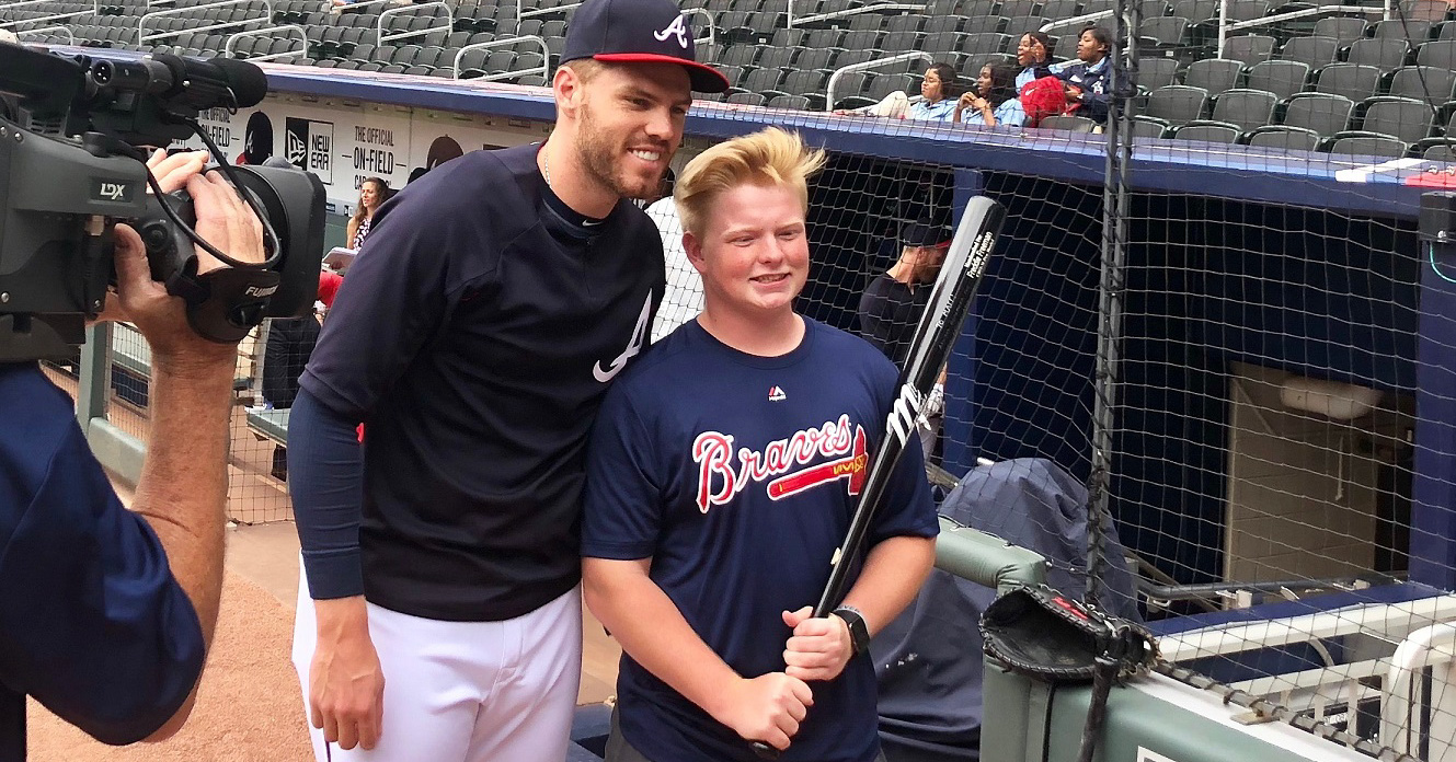 Freddie Freeman shares touching moment with teenage fan who lost his parents