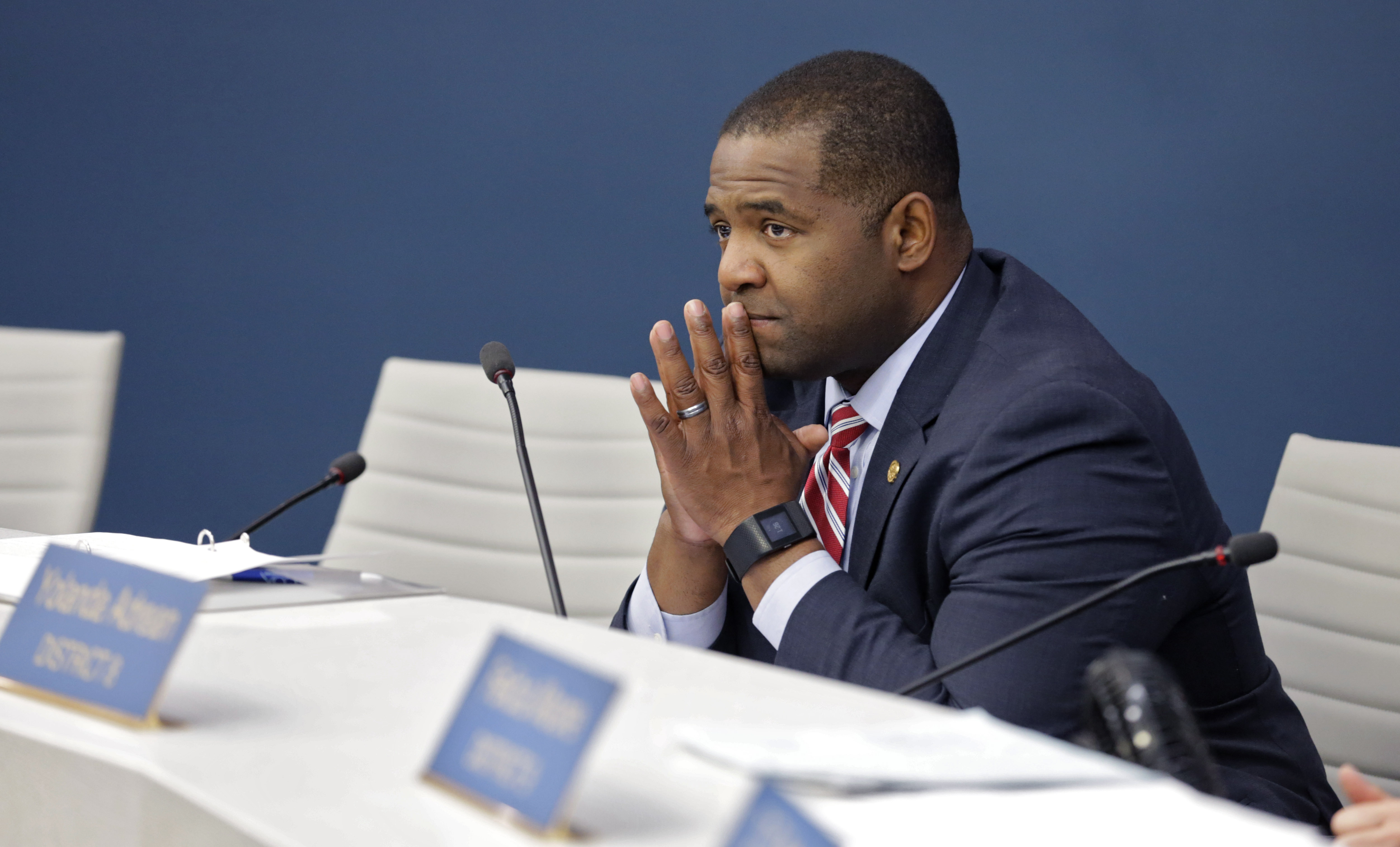 Atlanta City Council President Ceasar Mitchell received 10 percent of voter support in the poll.