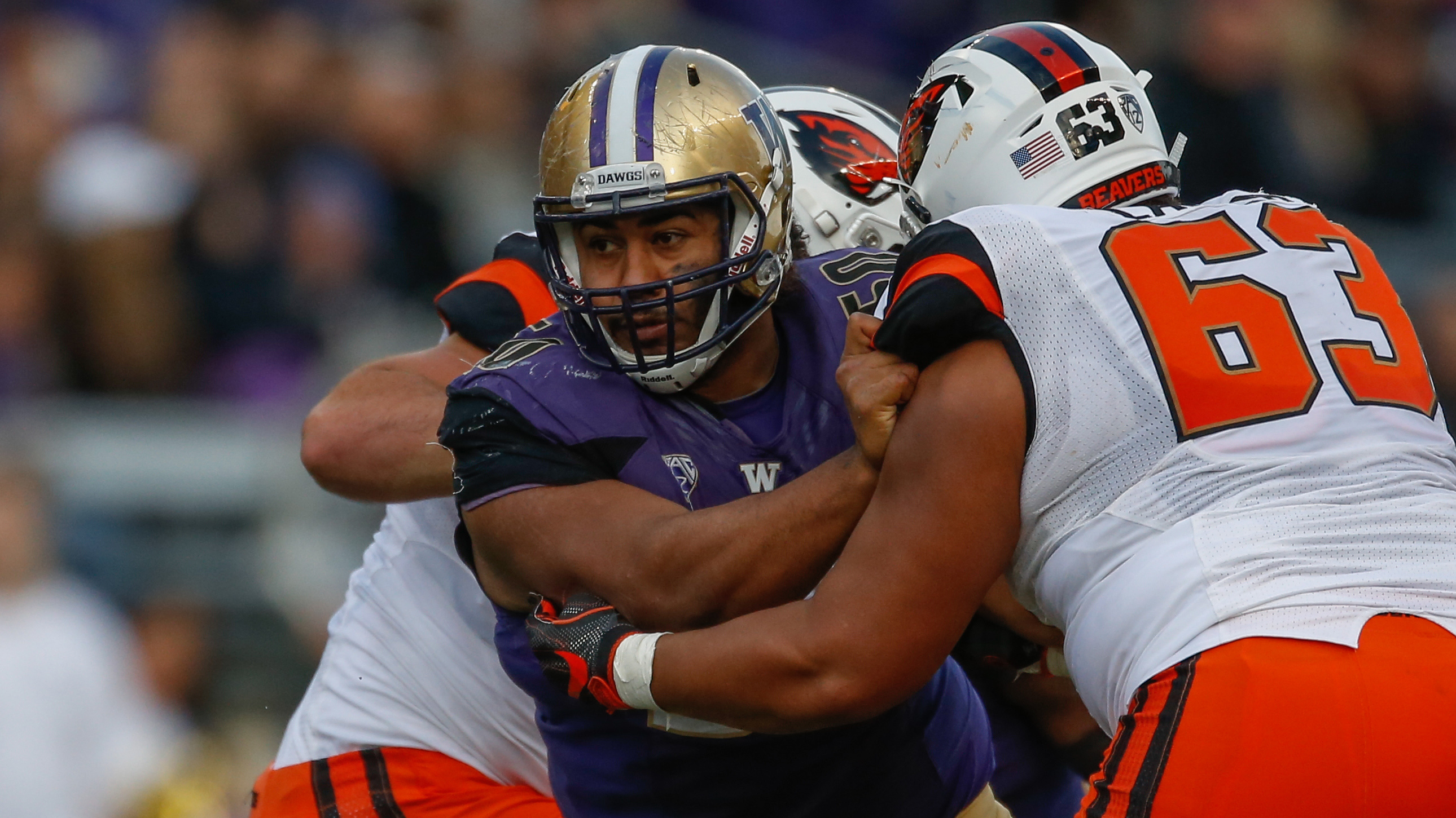 Early mock drafts: Defensive tackle Vita Vea headed to Falcons