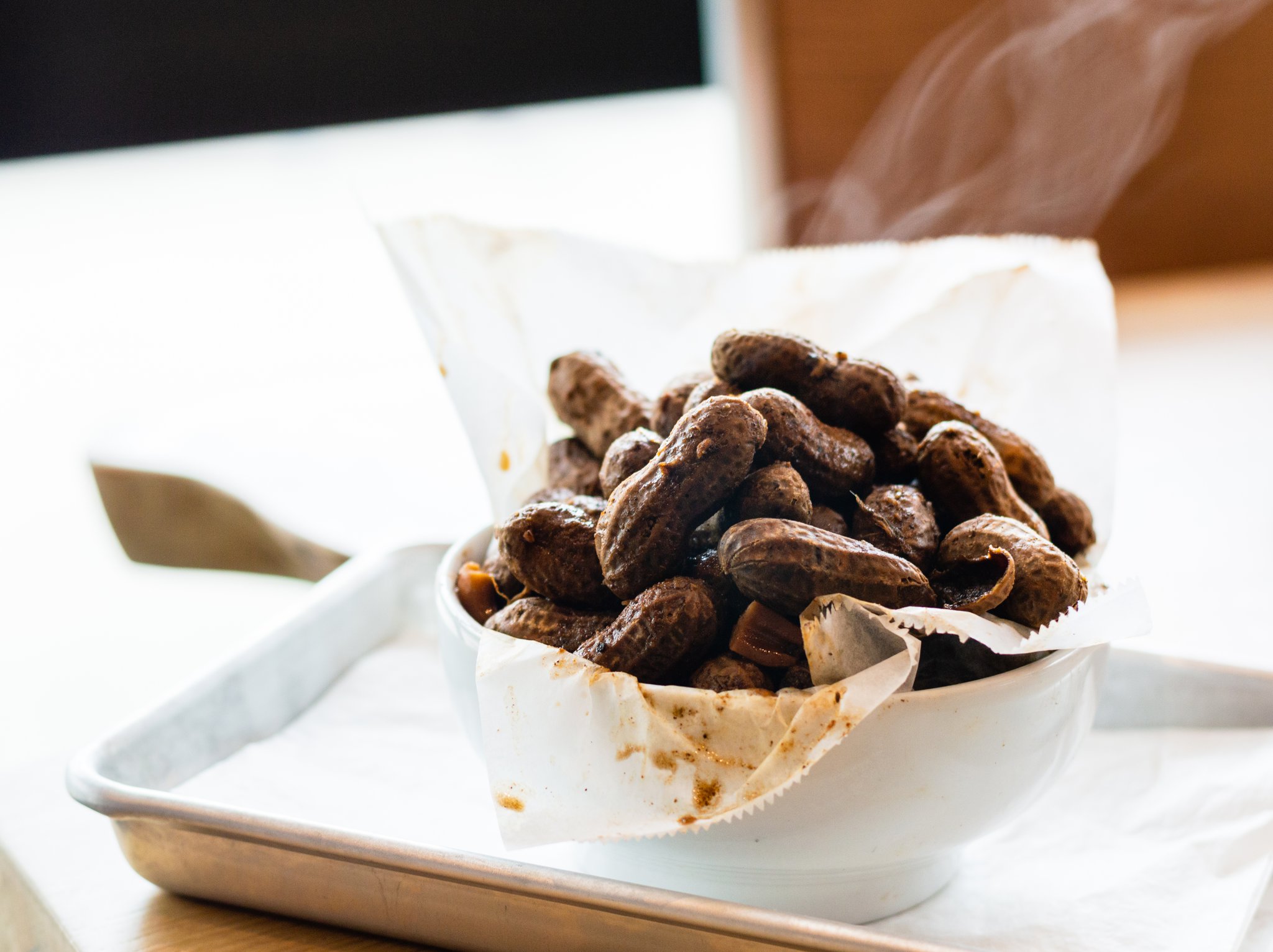 420 Boiled Peanuts at the SweetWater Taproom. CONTRIBUTED BY HENRI HOLLIS