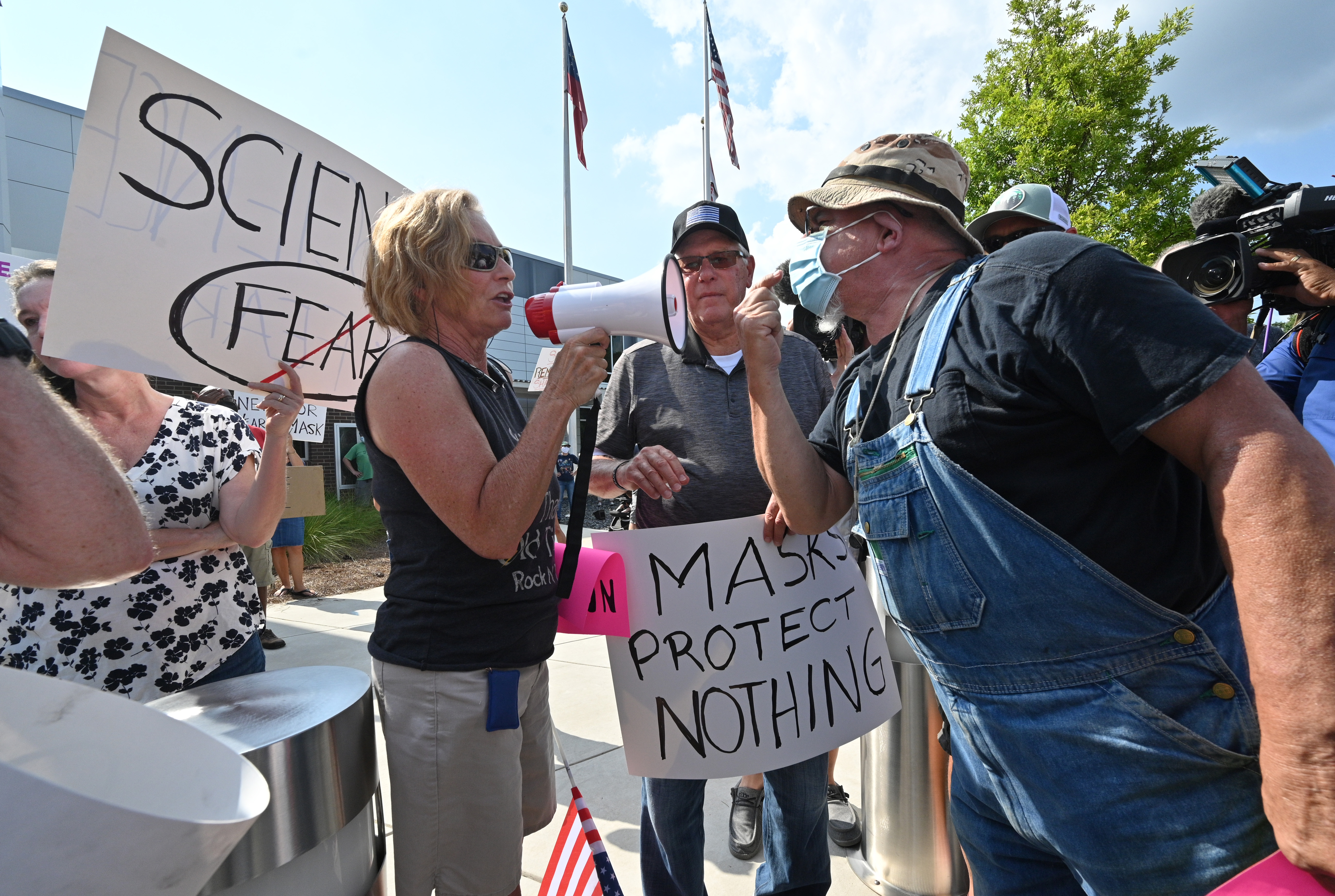 Parents Clash With Teachers, Students Over Mask Mandates As School Year  Begins