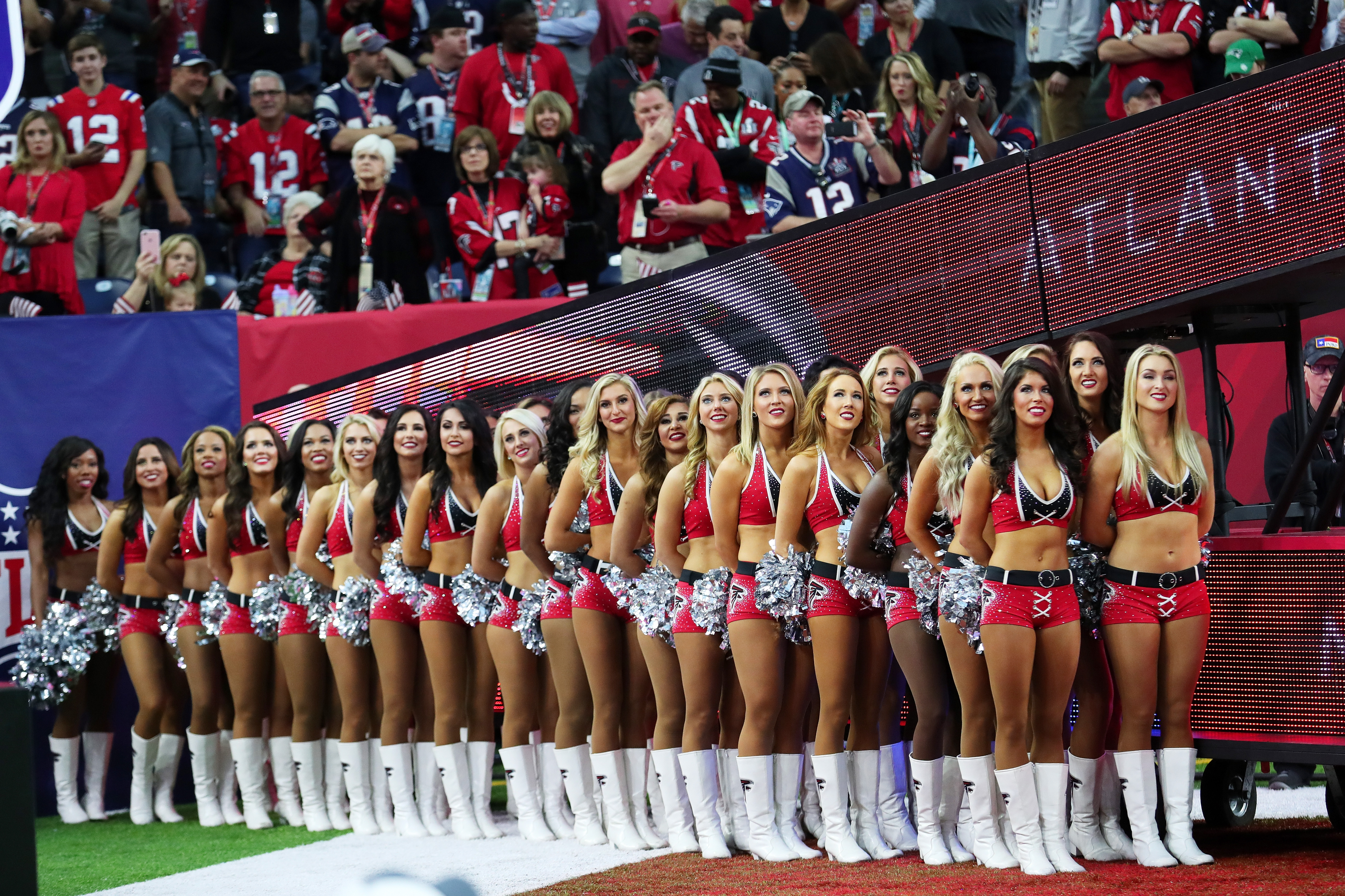 Super Bowl cheerleaders 2017: New England Patriots and Atlanta