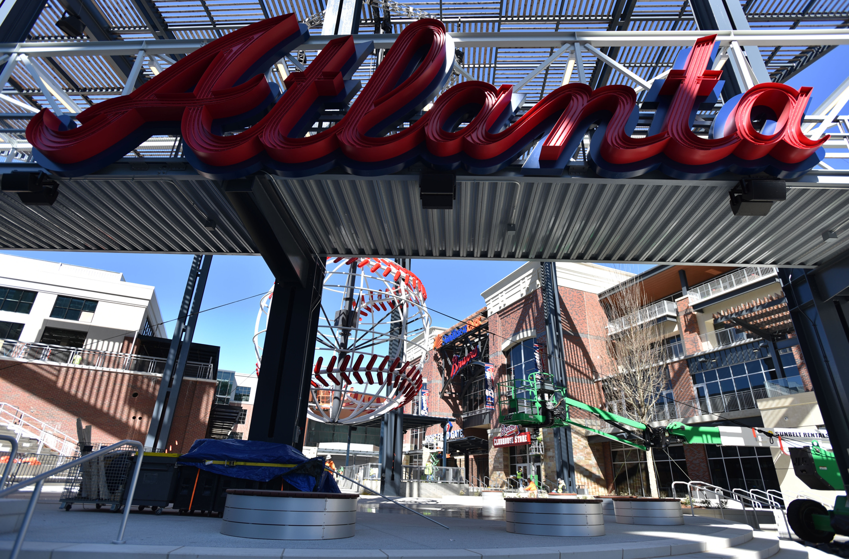 Braves tout sky-high ticket sales, new additions to Truist Park ahead of  opening day, Local News