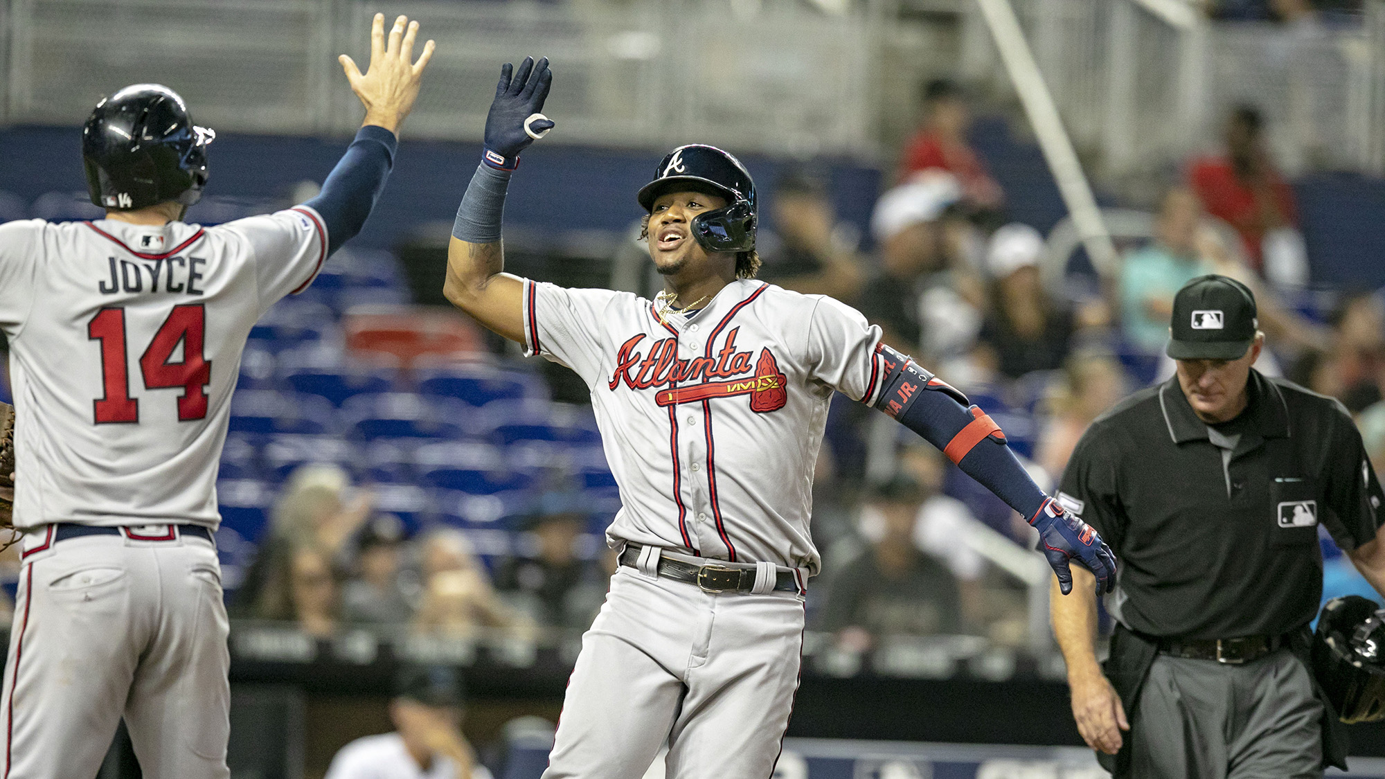 Nick Markakis, Brian Snitker discuss sweep of Marlins - Battery Power