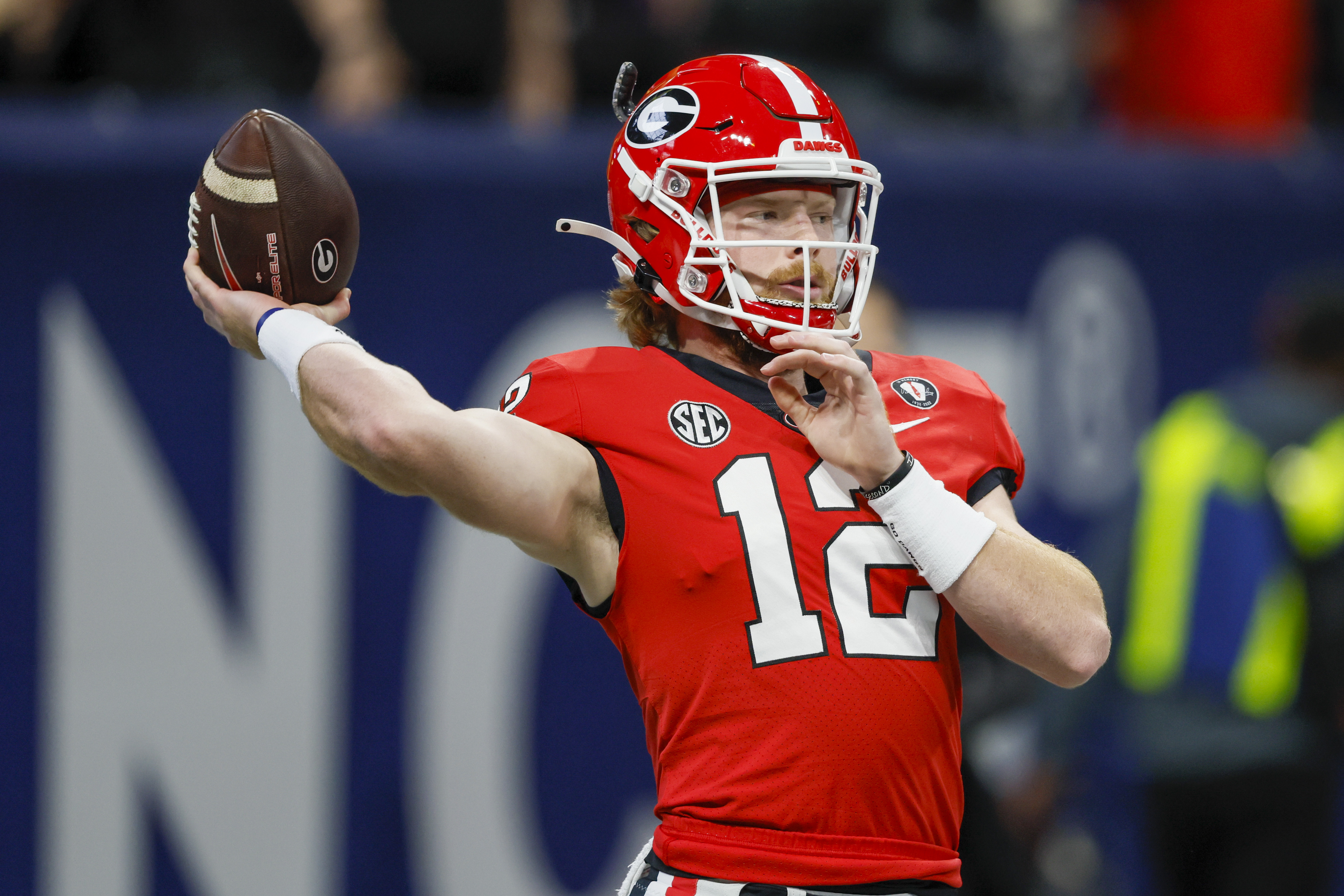 UGA Football QB Brock Vandagriff gets first taste of G-Day 2021