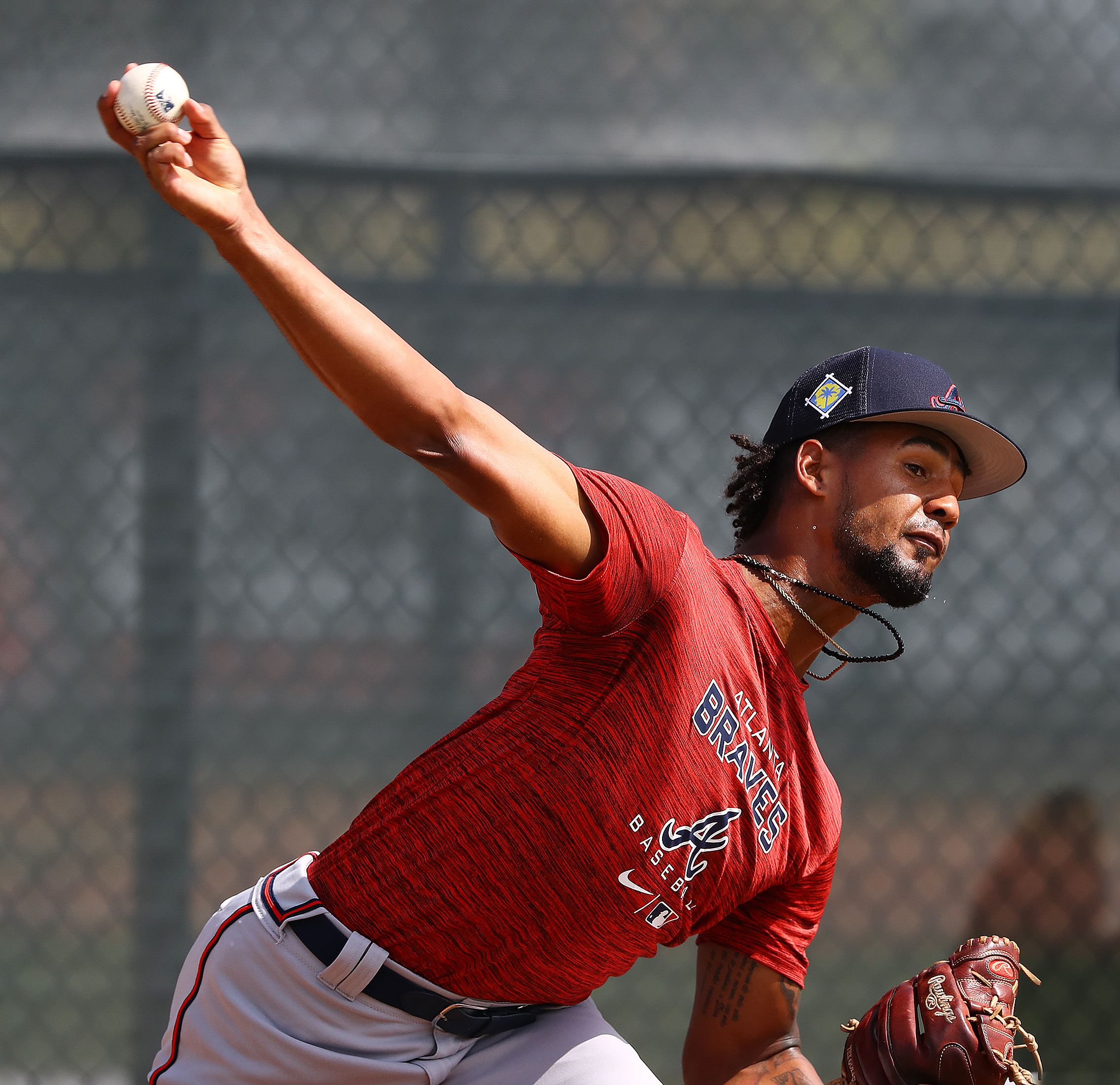 Photos: Braves have twin pitchers at minor league spring training