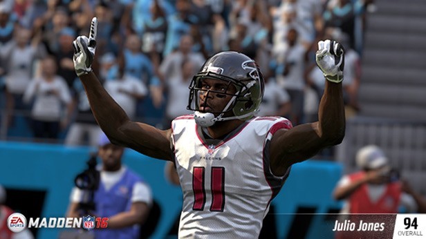 Julio Jones eliminated from 'Madden NFL' cover tournament 