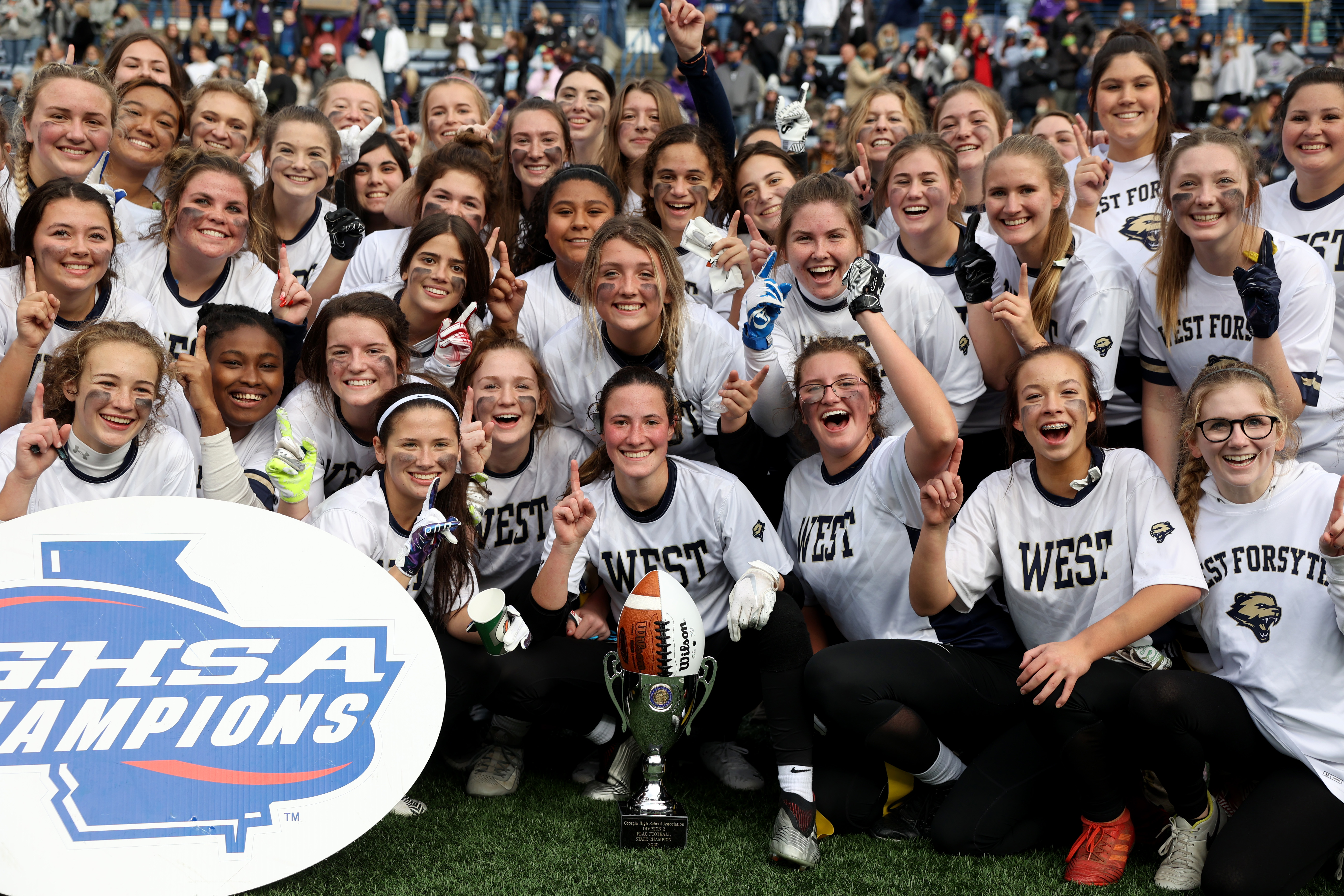 GHSA Girls Flag Football Final: Portal vs. Calvary Day - Dec. 28, 2020 