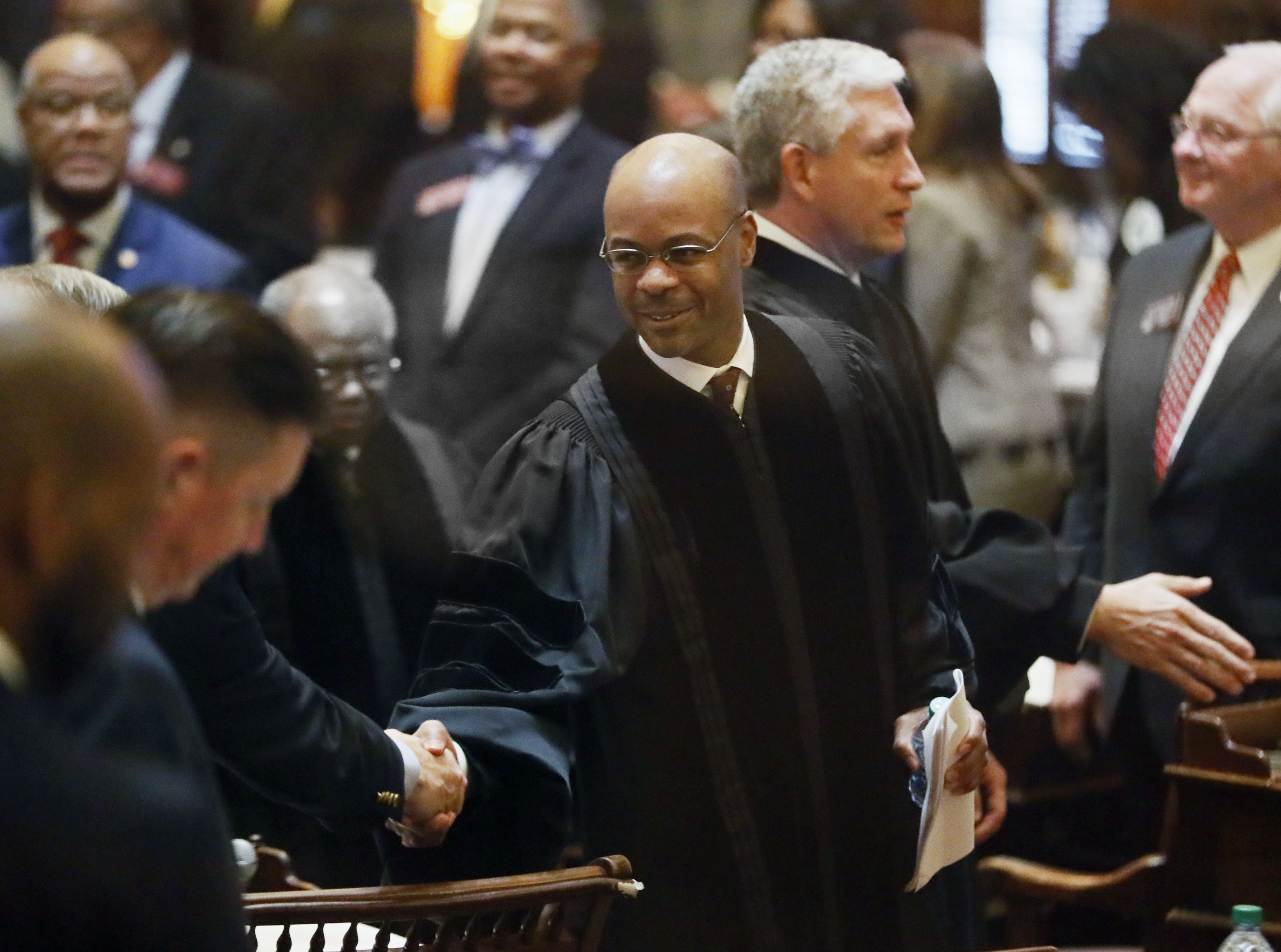 Supporters started floating Harold Melton’s name as a contender for the U.S. Senate after he stepped down as chief justice of the state Supreme Court. They saw him as a formidable candidate who could help expand the GOP’s base, but he ruled out a run, choosing instead to work in the private sector. (Bob Andres / bandres@ajc.com)