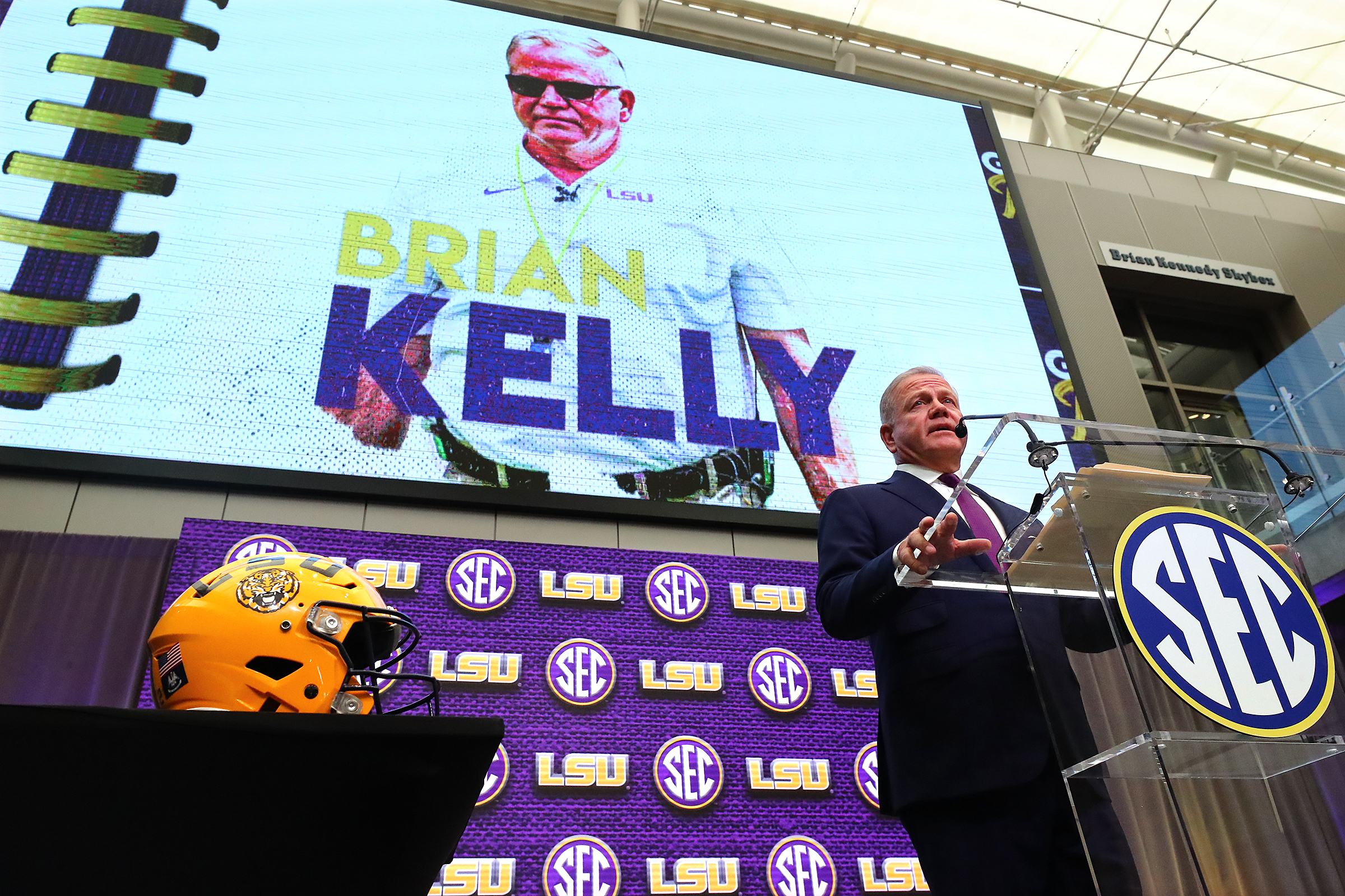 SEC Media Days 2024: See when LSU football head coach Brian Kelly will  appear