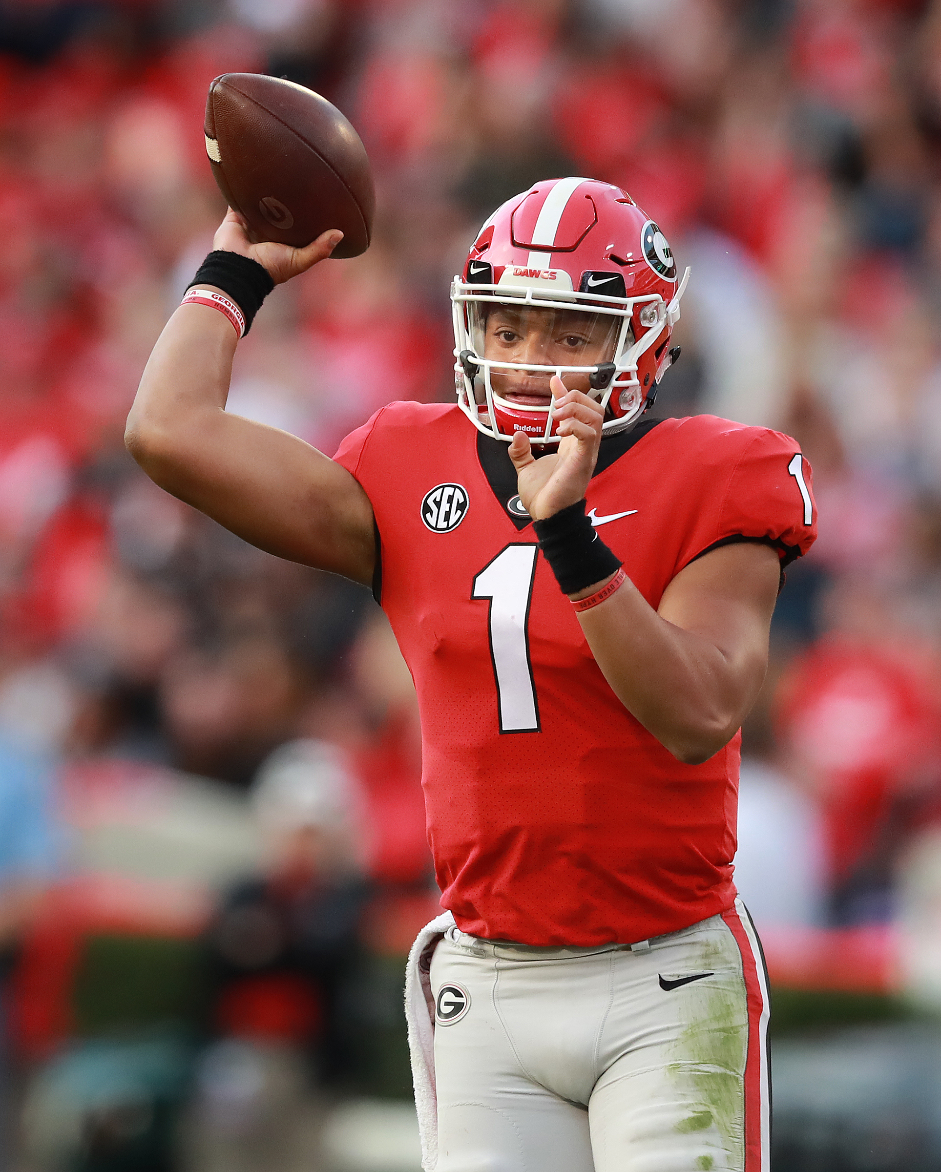 Georgia's Justin Fields named SEC Freshman of the Week