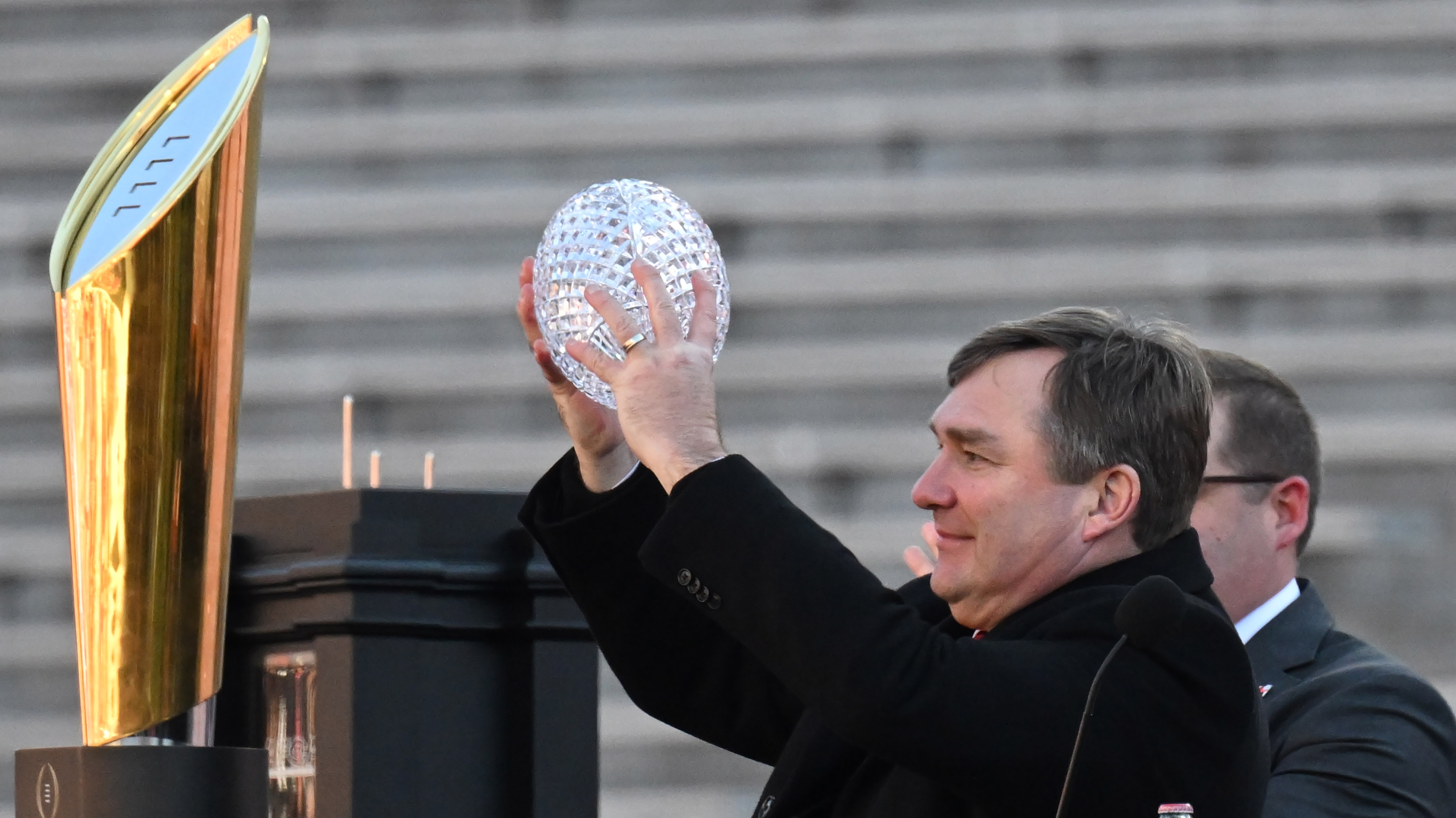 Kirby Smart doesn't close the door on all-white uniforms but says 'it's not  imminent'