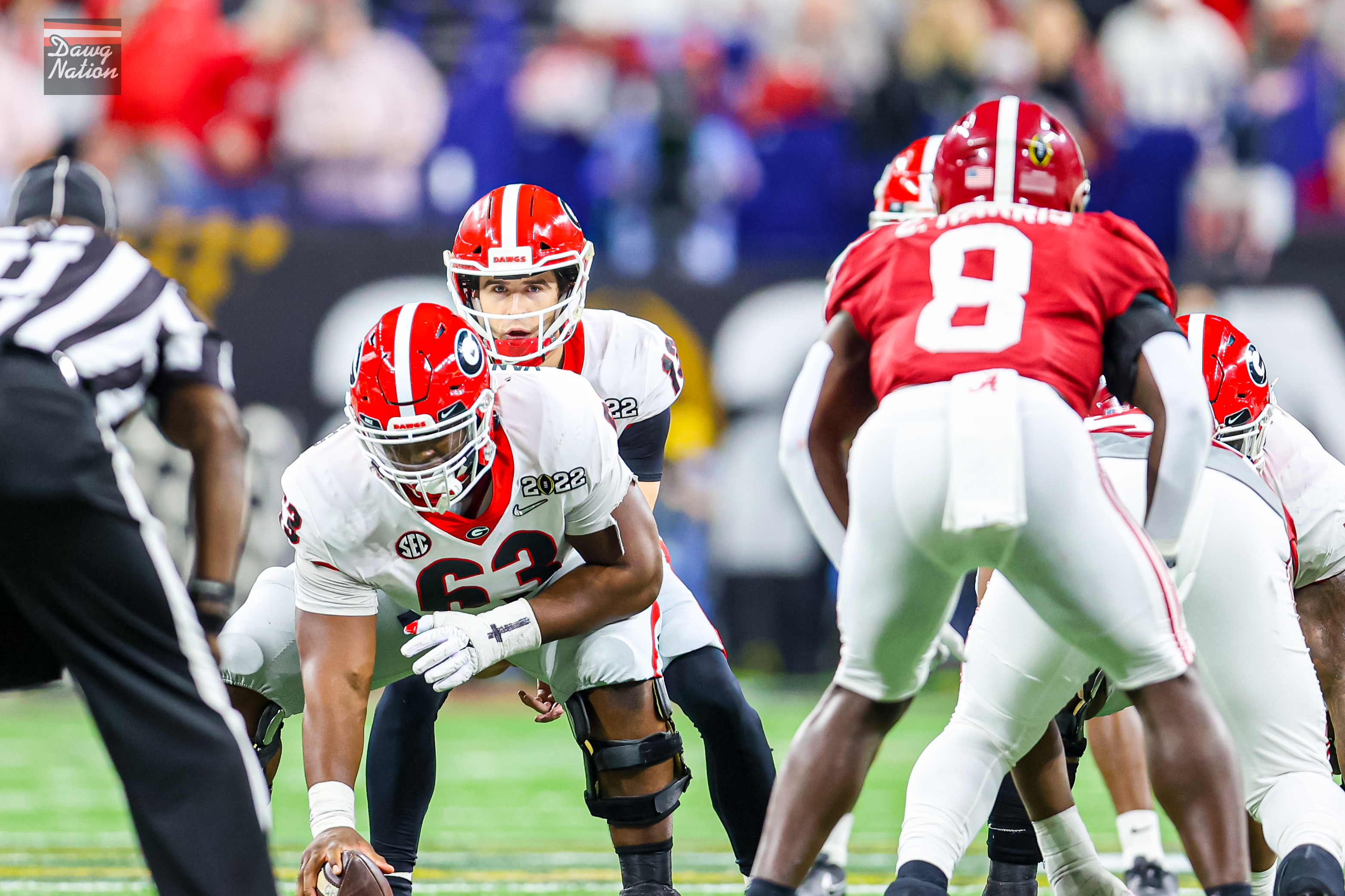 NFL Combine: Stetson Bennett amazes crowd with deep passes