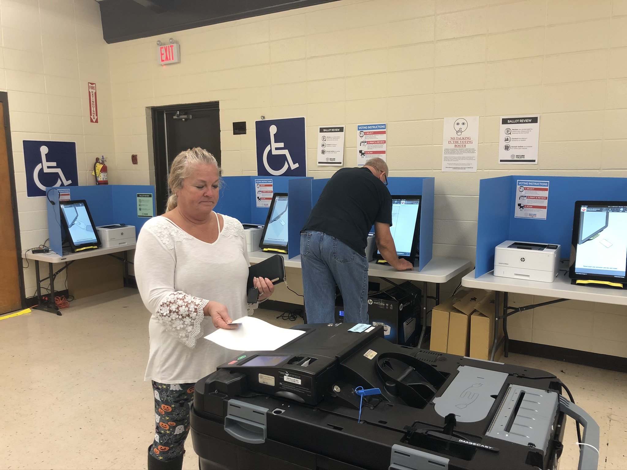 About 9,000 voters have tested Georgia's new voting system so far