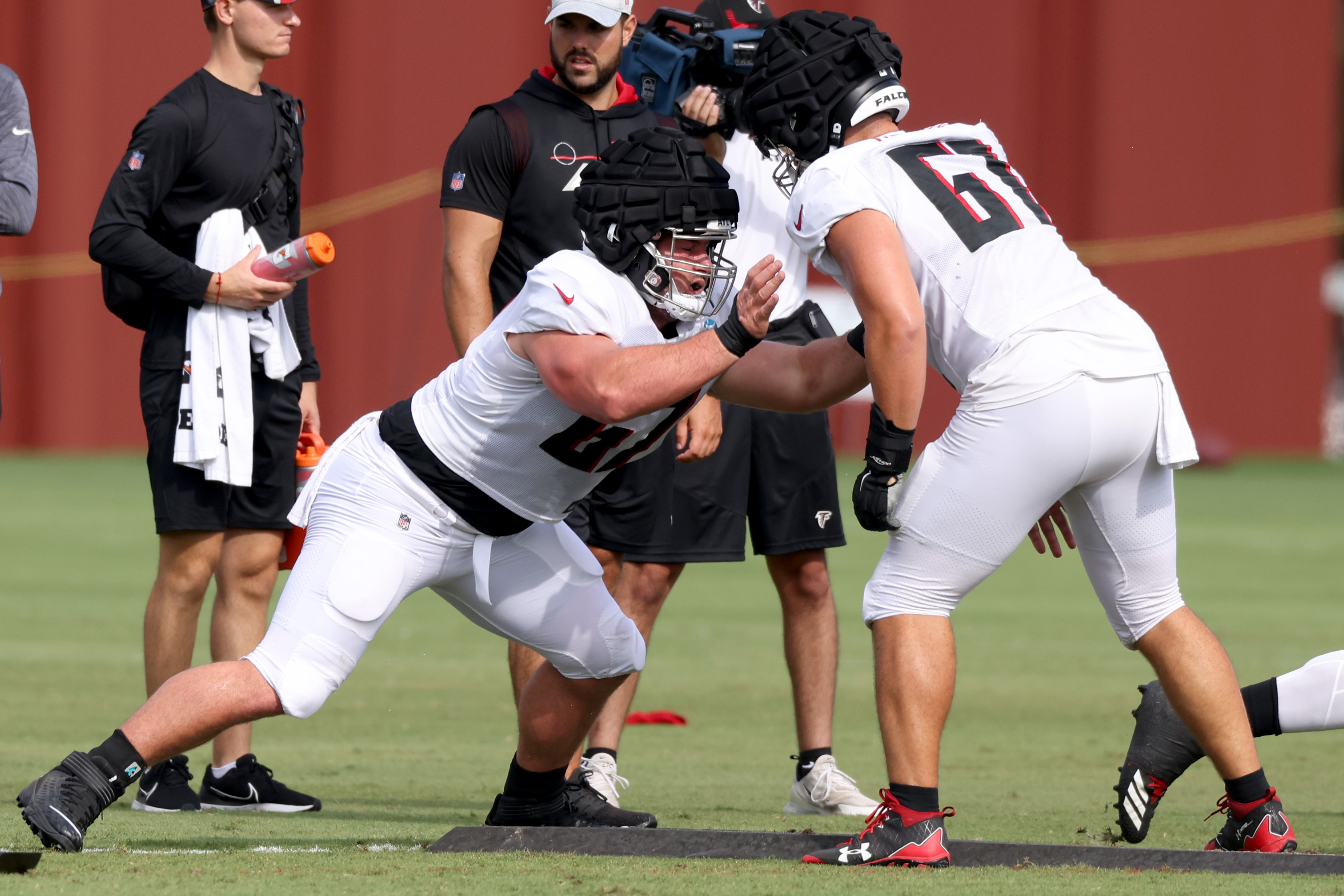 Falcons Players Compete for Full-time Jobs in Preseason Opener