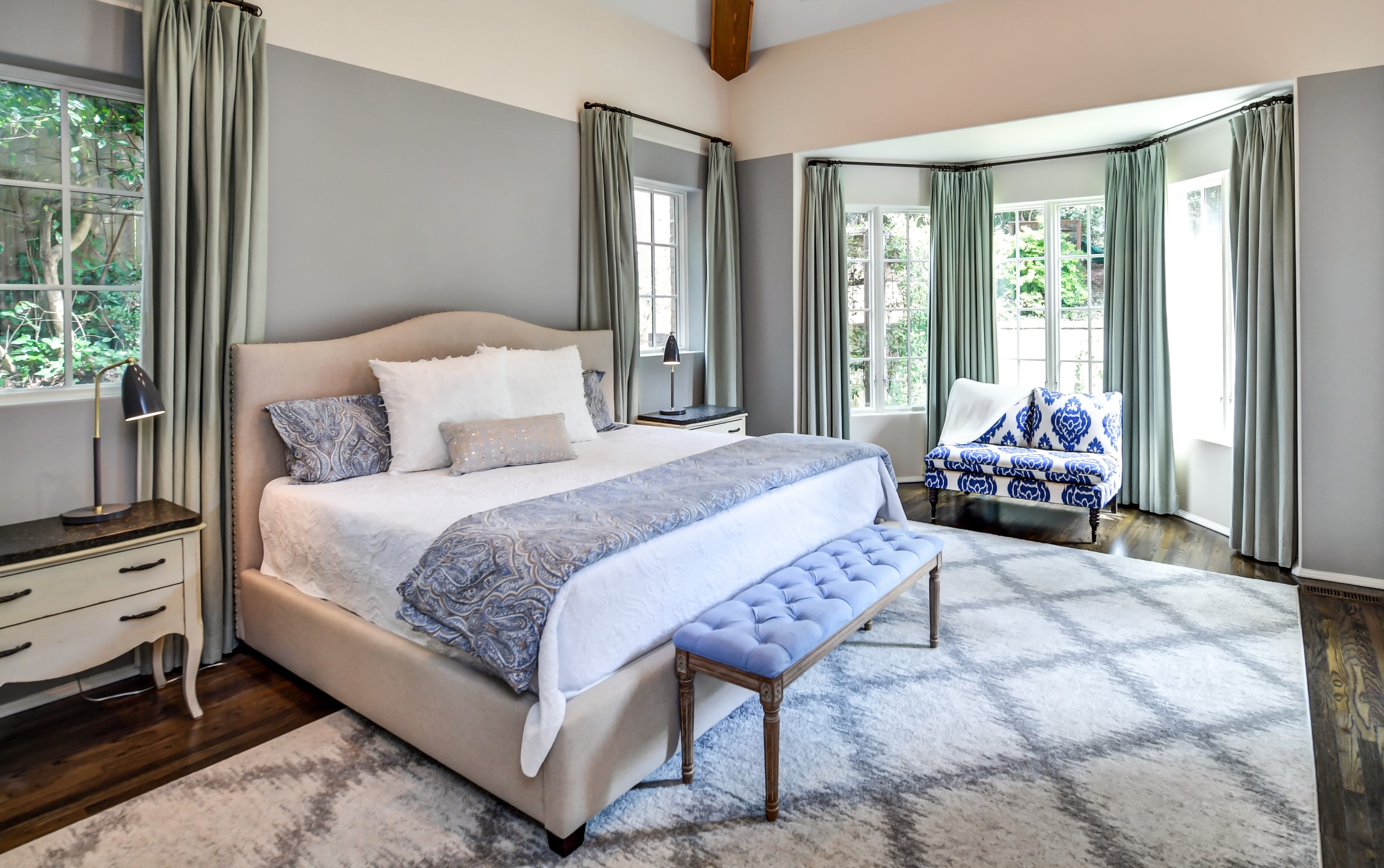 A master suite is also included on the first floor.