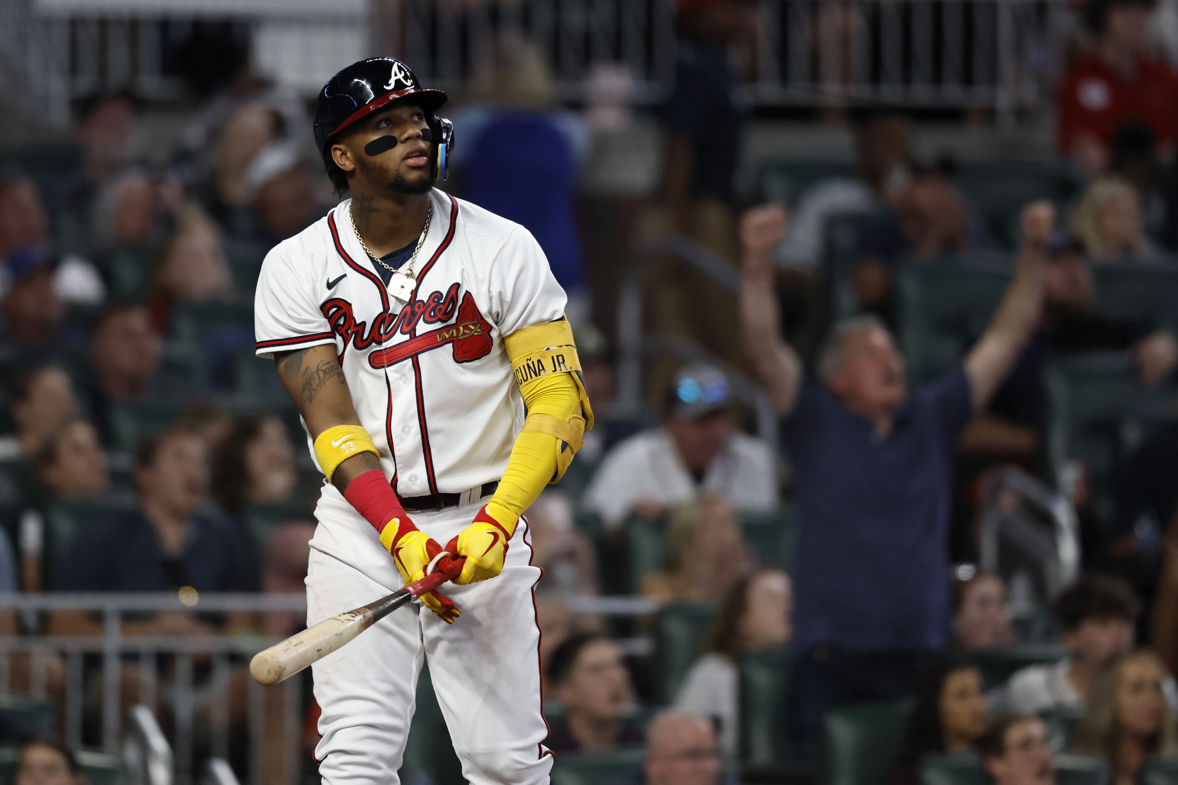 Ronald Acuña leads Braves over Phillies; Ozzie Albies suffers